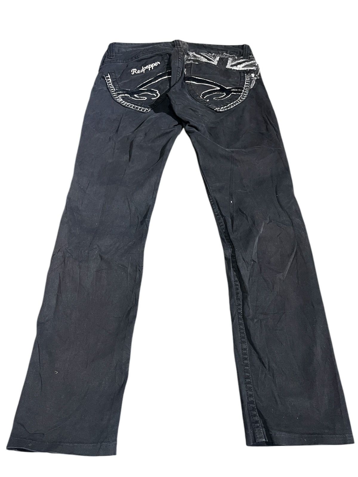 Japanese Brand Red Pepper British Flag Glazing Pant Size US 26 / EU 42 - 2 Thumbnail