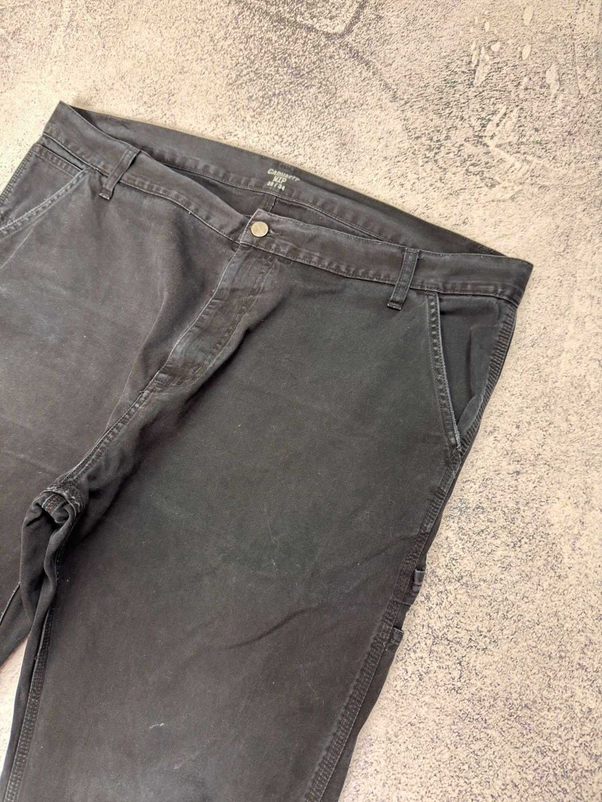Carhartt Vintage Carhartt Single Knee Faded Distressed Pants Size US 36 / EU 52 - 13 Thumbnail