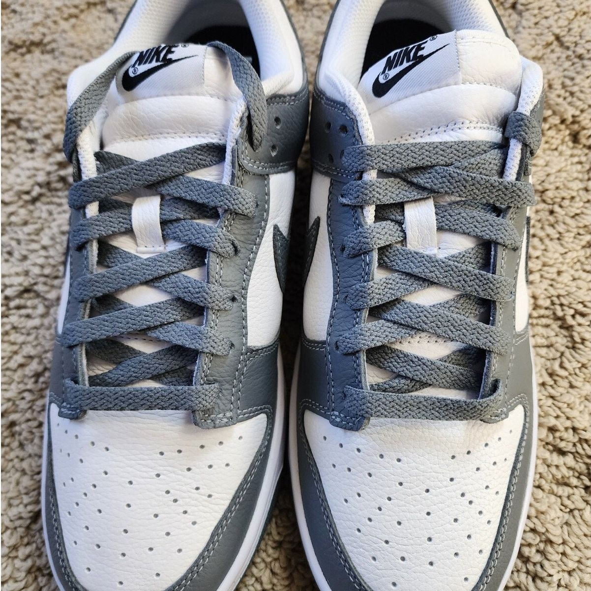 Nike Nike Dunk Low By You Cool Grey Brand New Sz 10 Size US 10 / EU 43 - 4 Thumbnail