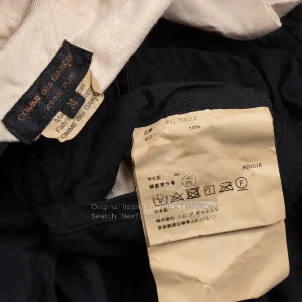 Comme des Garcons Comme Des Garcons size M Black vintage multi-layered pleat Size 22" - 9 Thumbnail