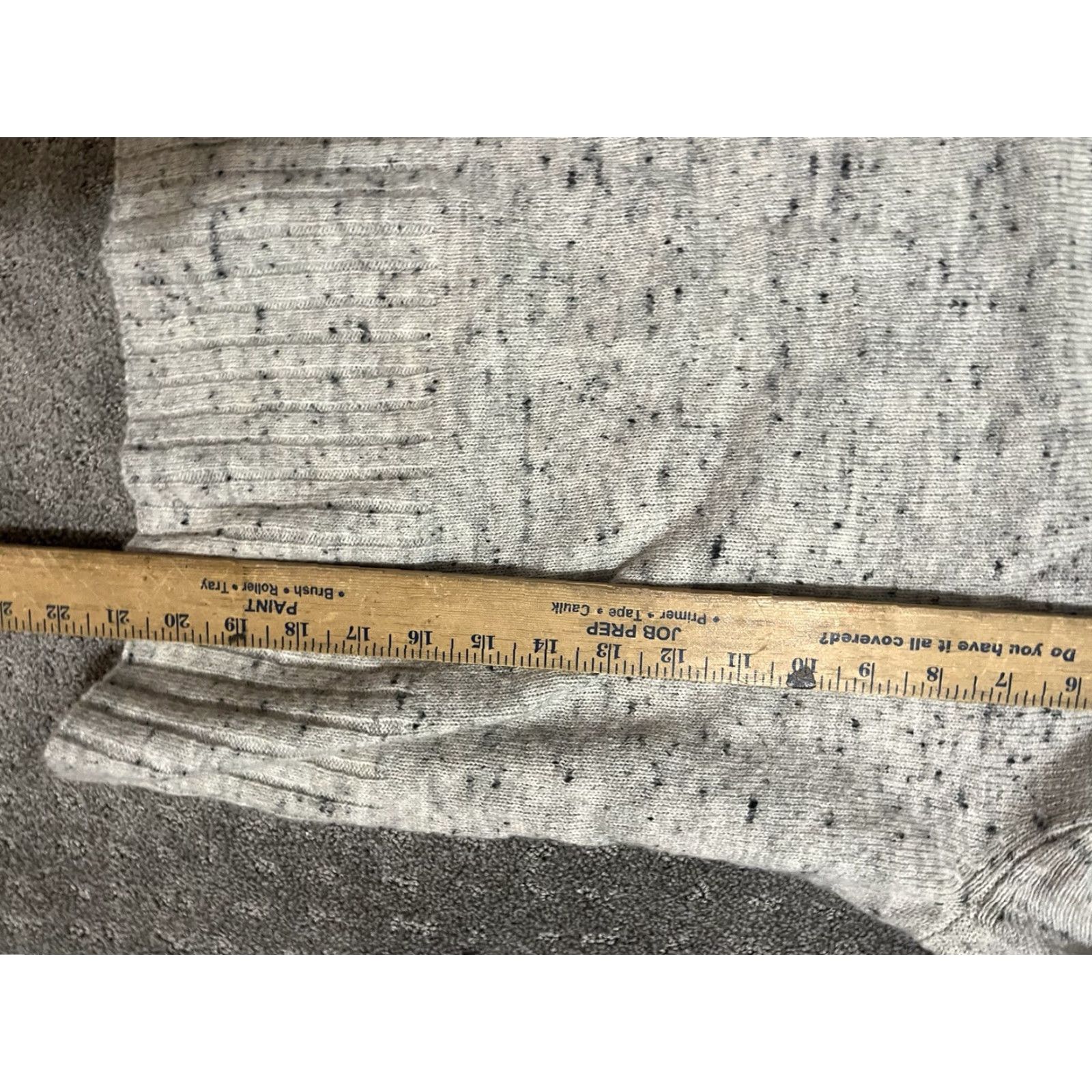 Madewell VINTAGE Madewell Donegal Inland Turtleneck Sweater Adult 2XS Gray Wool Blend Pullover Knit Womens Size XXS / US 00 / IT 34 - 5 Thumbnail