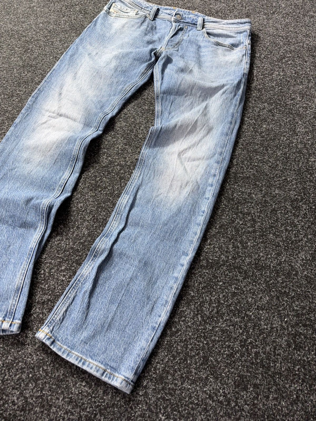 Diesel × If Six Was Nine × Vintage Vintage 90s Y2K Diesel Industry Jeans baggy pants Size US 33 - 3 Thumbnail