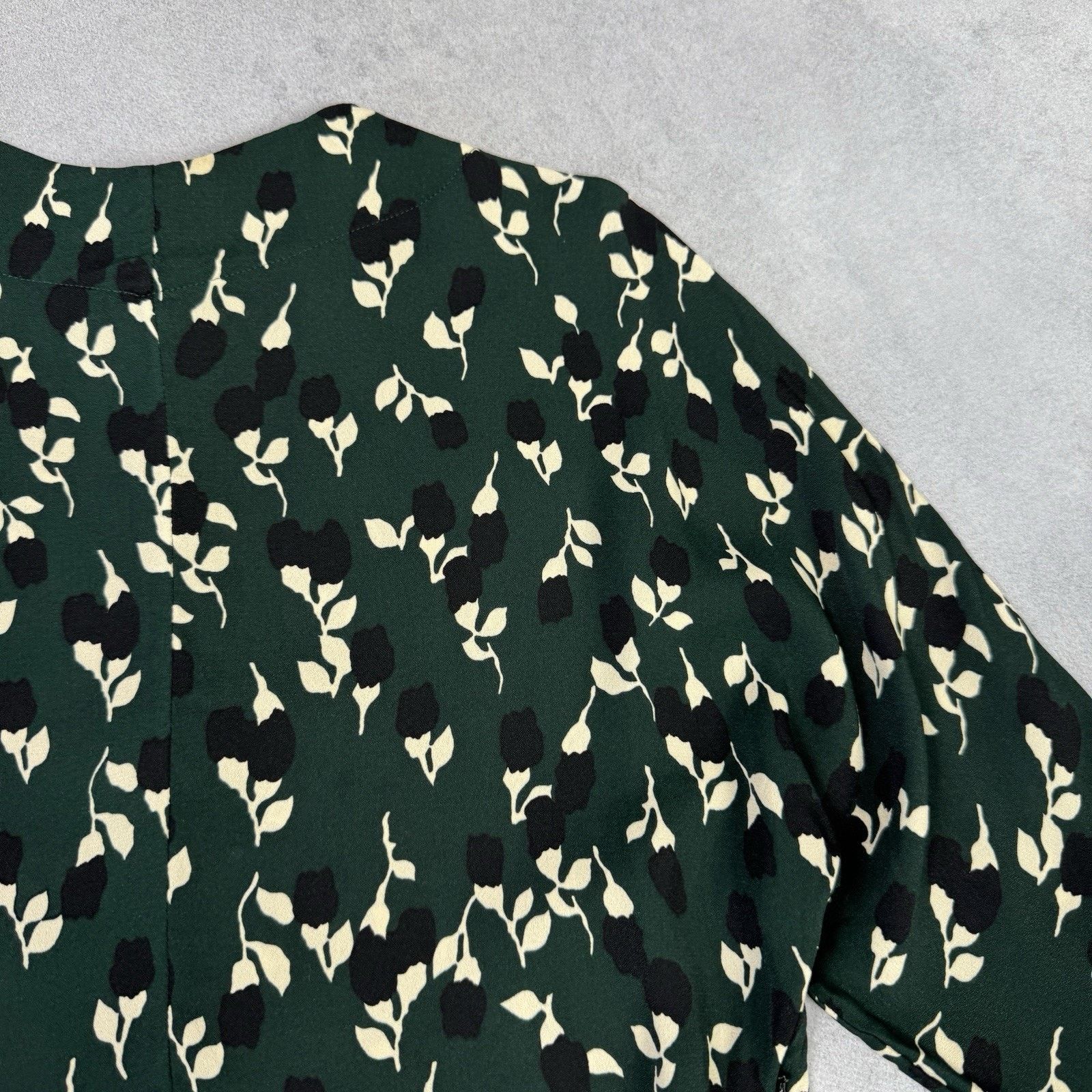 Marni Marni Green White Print Viscose Top Blouse Size 40 Size S / US 4 / IT 40 - 5 Thumbnail