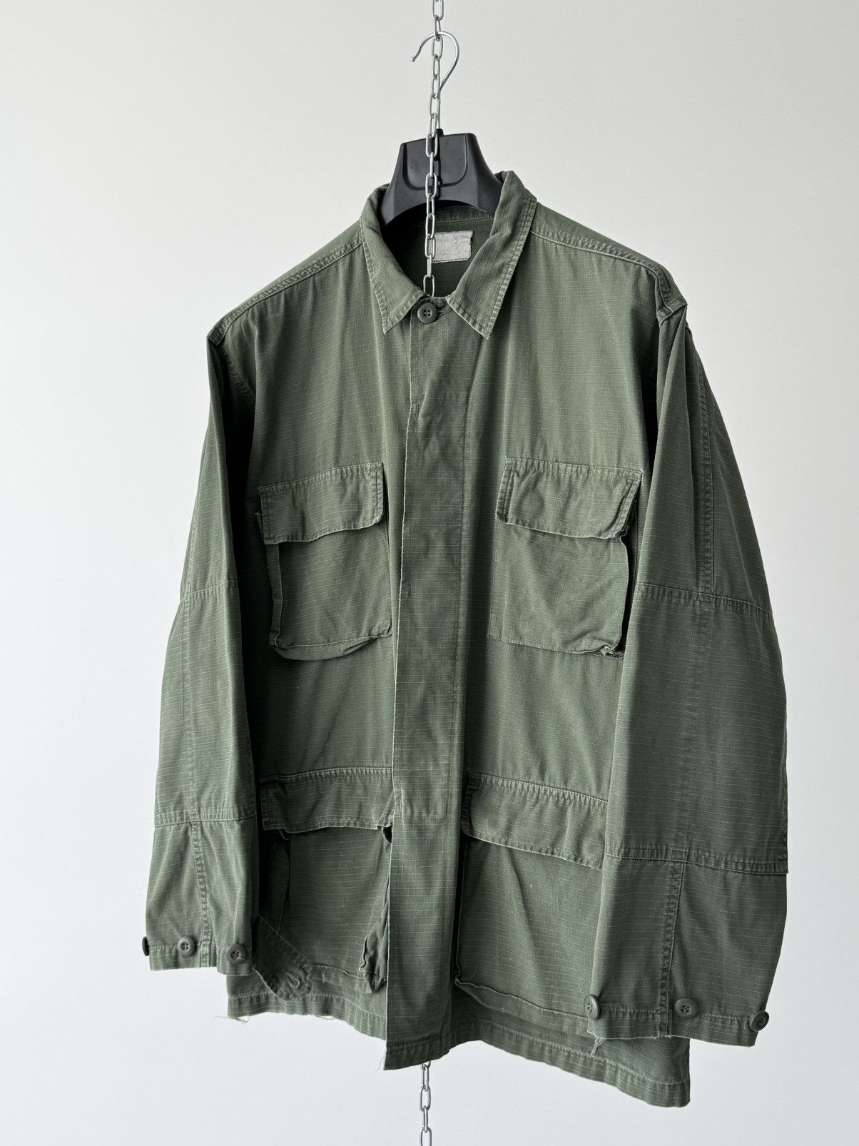 Other Vintage 80s US Army M81 BDU Jacket Size US L / EU 52-54 / 3 - 2 Thumbnail