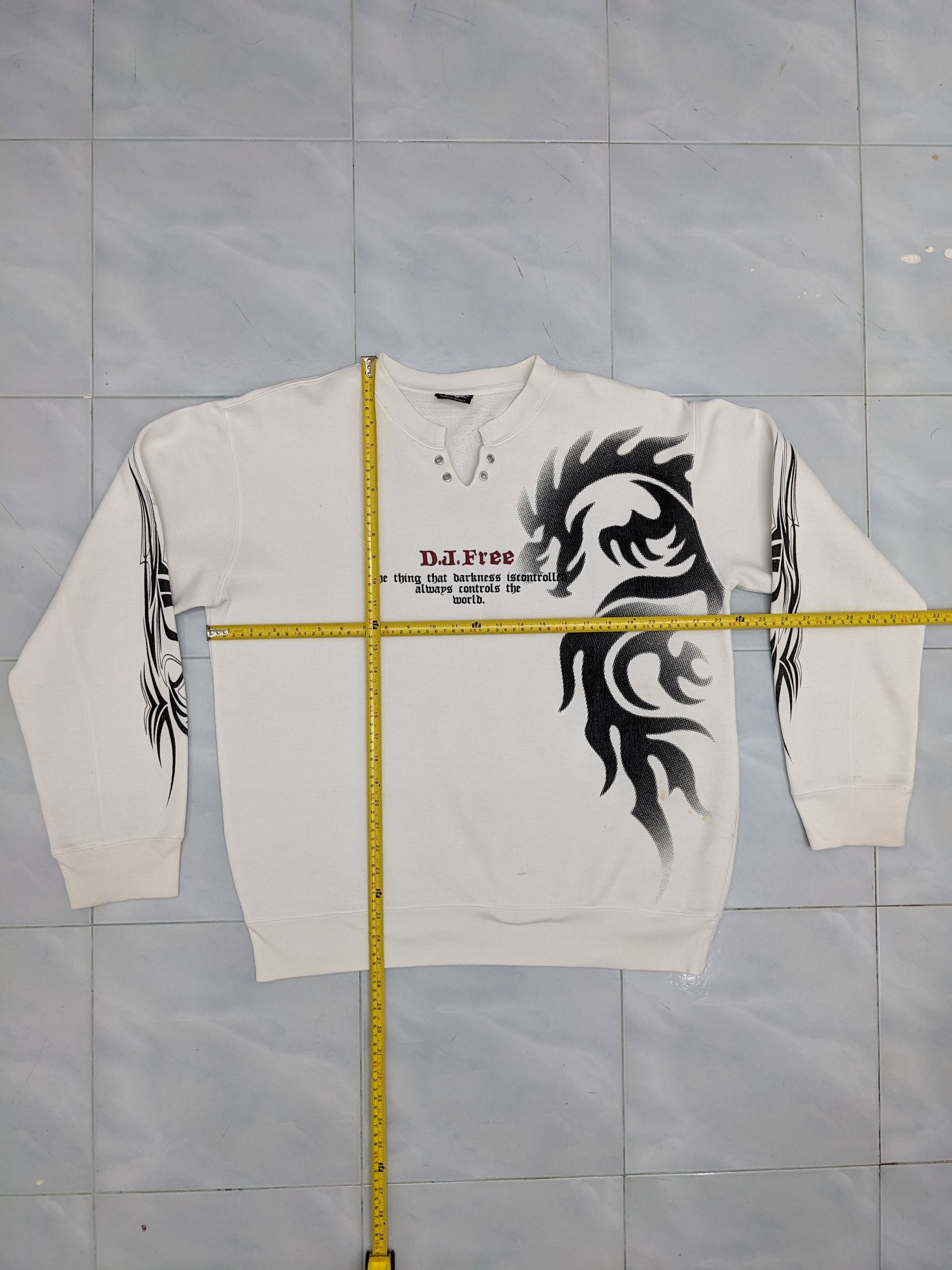 Designer × Japanese Brand JAPANESE DESIGNER Y2K WILD POEMS GOTHIC PUNK D.J. FREE Size US XL / EU 56 / 4 - 9 Thumbnail