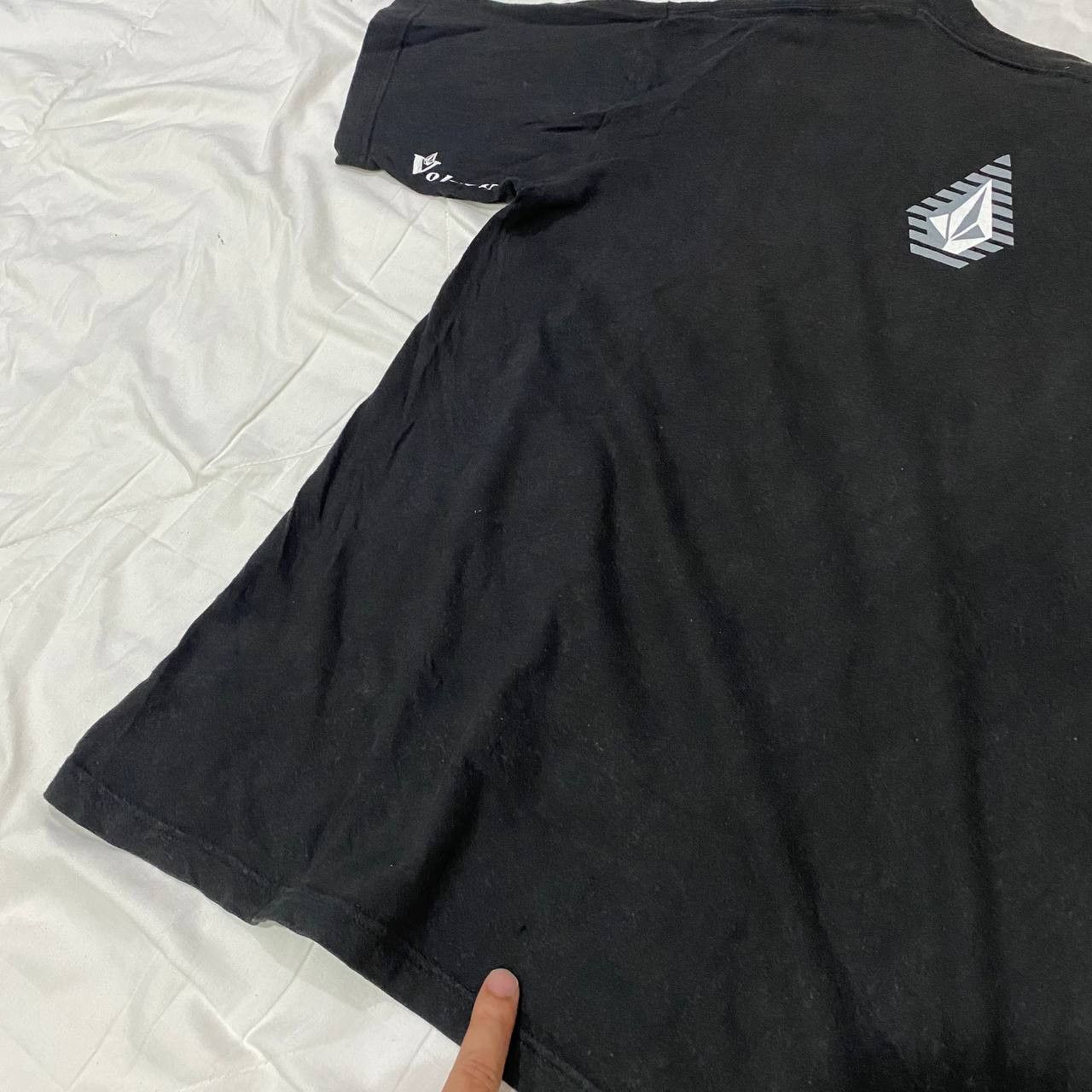 Hook-Ups × Volcom Crazy 90s Volcom Stone Skate Y2K Logo Boxy Black Longsleeve Size US M / EU 48-50 / 2 - 7 Thumbnail