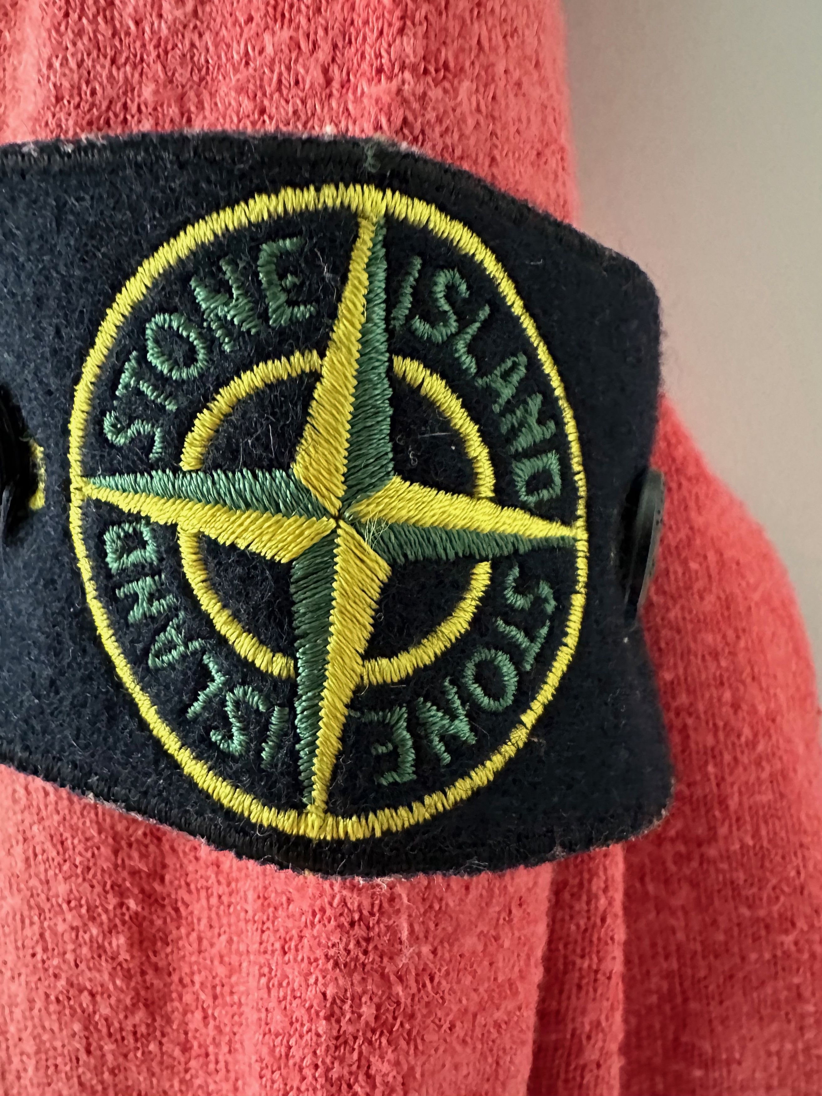 Stone Island Stone Island light coral crew neck sweater jumper pullover Size US XL / EU 56 / 4 - 4 Thumbnail