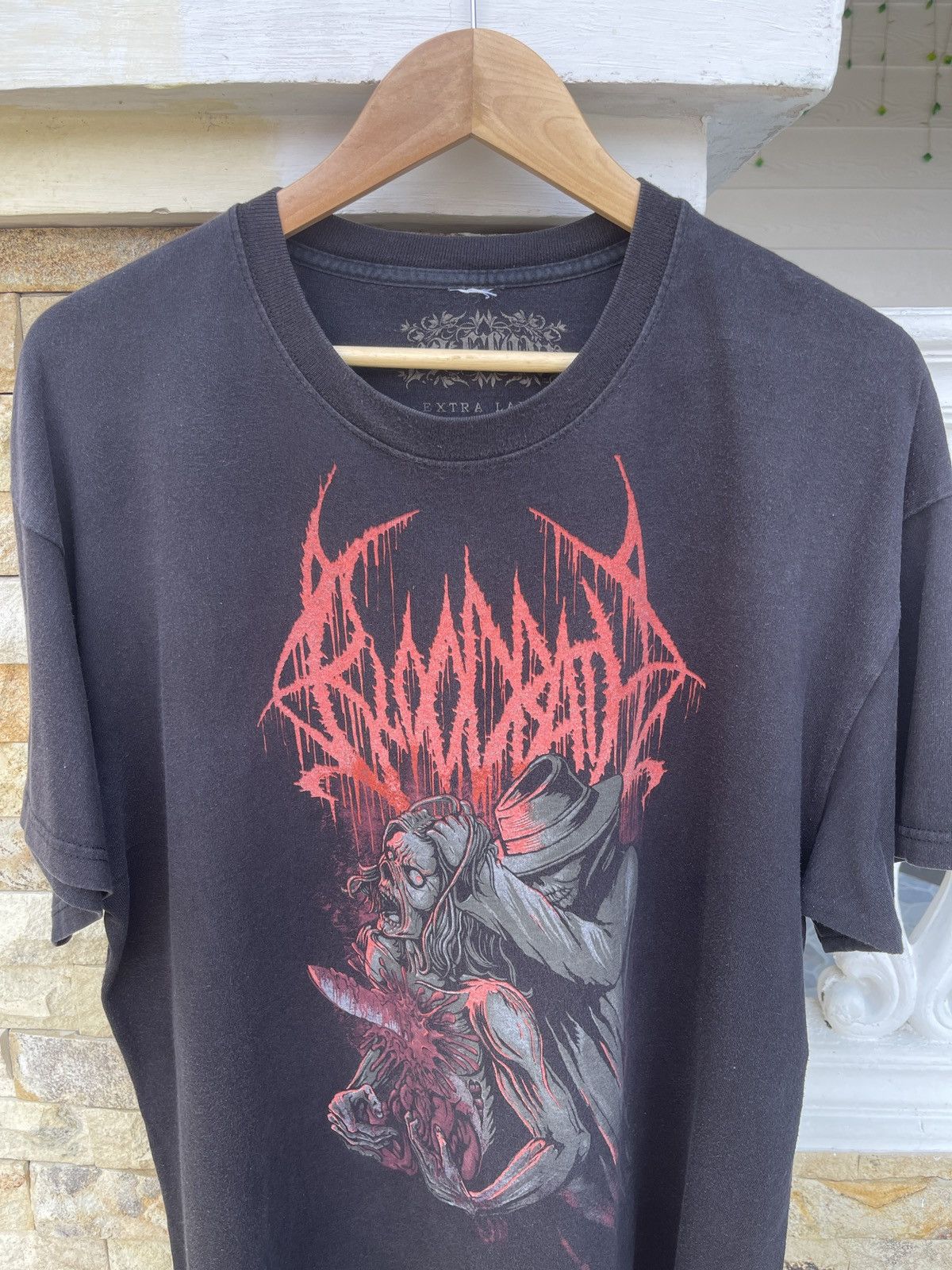 Band Tees LastDrop🔥Vtg BLOODBATH Death Metal Supergroup Tee Shirt Punk Size US XL / EU 56 / 4 - 1 Thumbnail