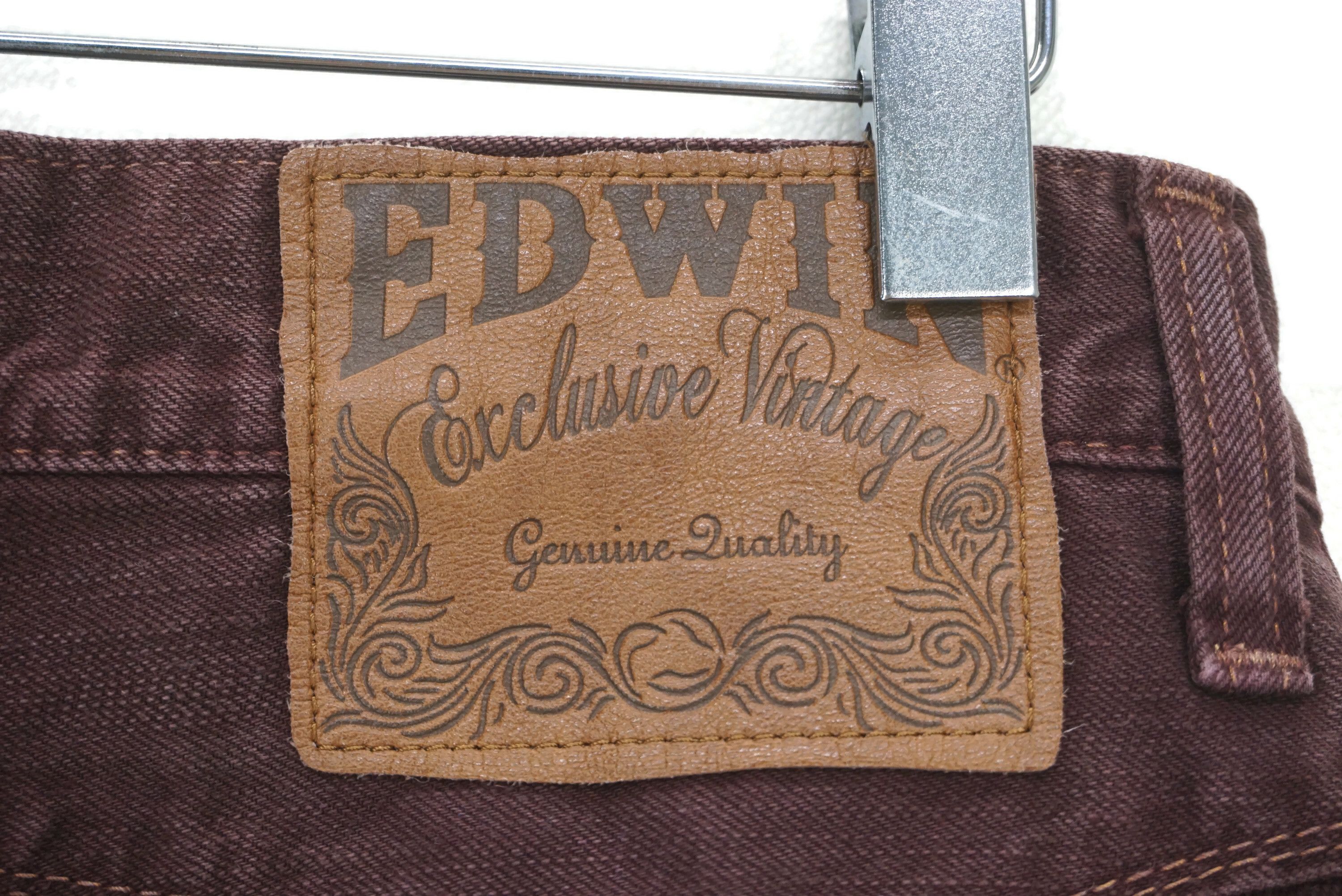 Japanese Brand Edwin Jeans Size 28 fit W31xL34.5 XVS403 Exclusive Vintage Size US 28 / EU 44 - 9 Thumbnail
