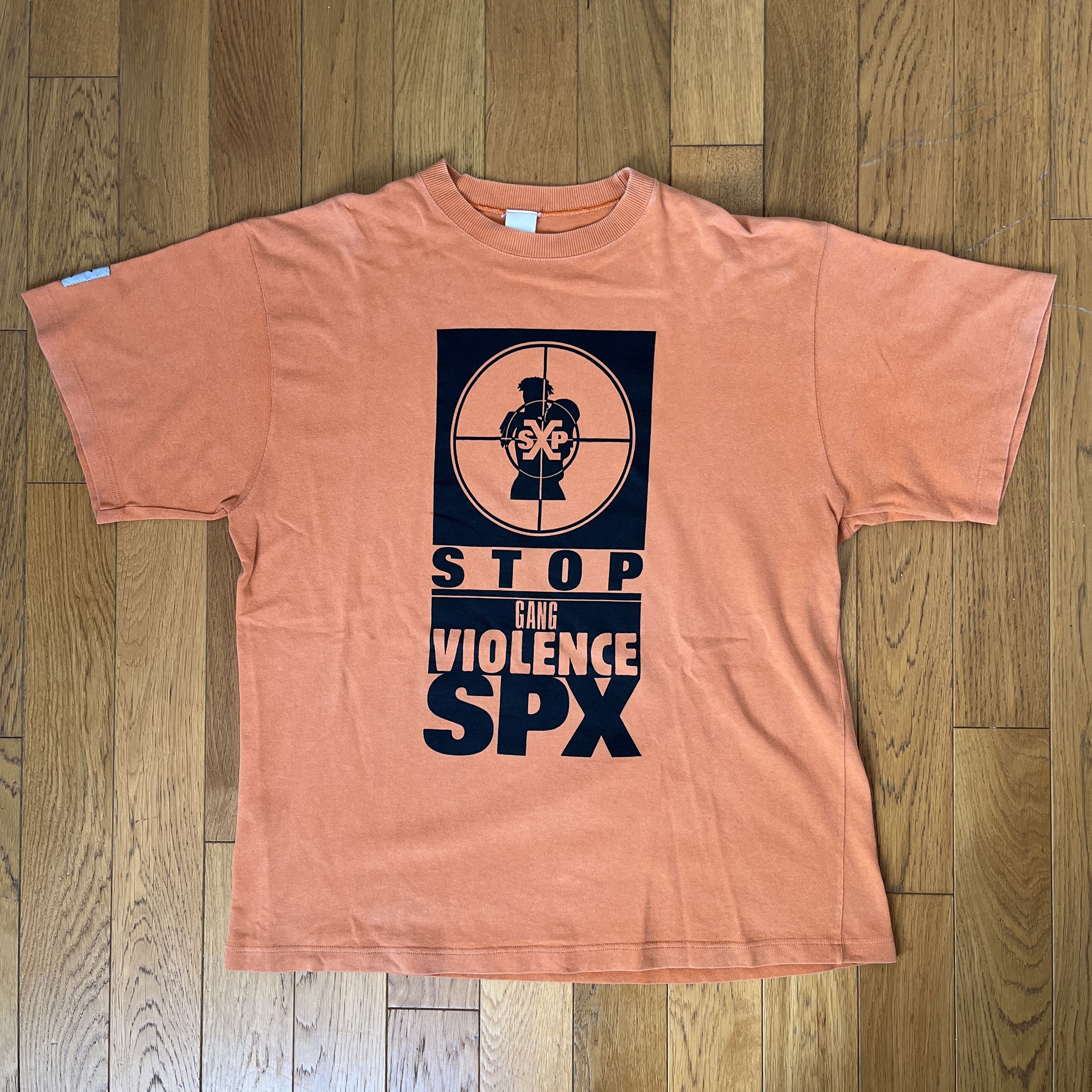Vintage Very Rare Vintage Lennox Lewis Stop Gang Violence Tshirt Size US XL / EU 56 / 4 - 2 Thumbnail