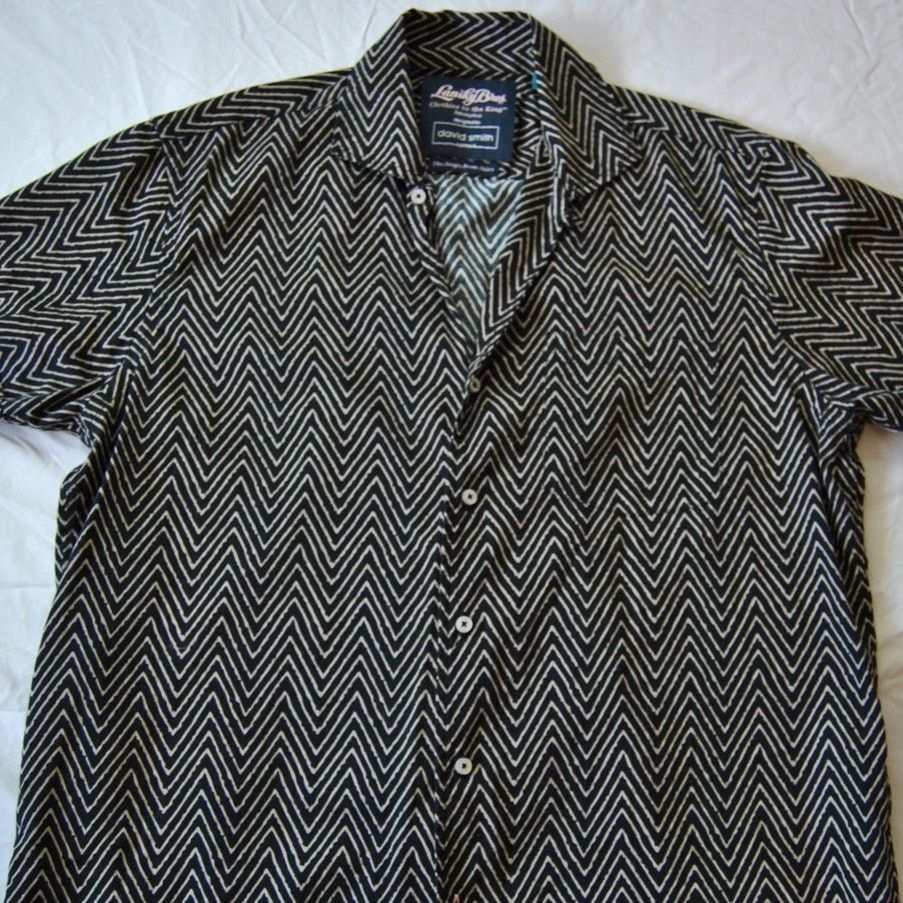 Other Lansky Bros Shirt Large Black Jungle Room Size US L / EU 52-54 / 3 - 3 Thumbnail