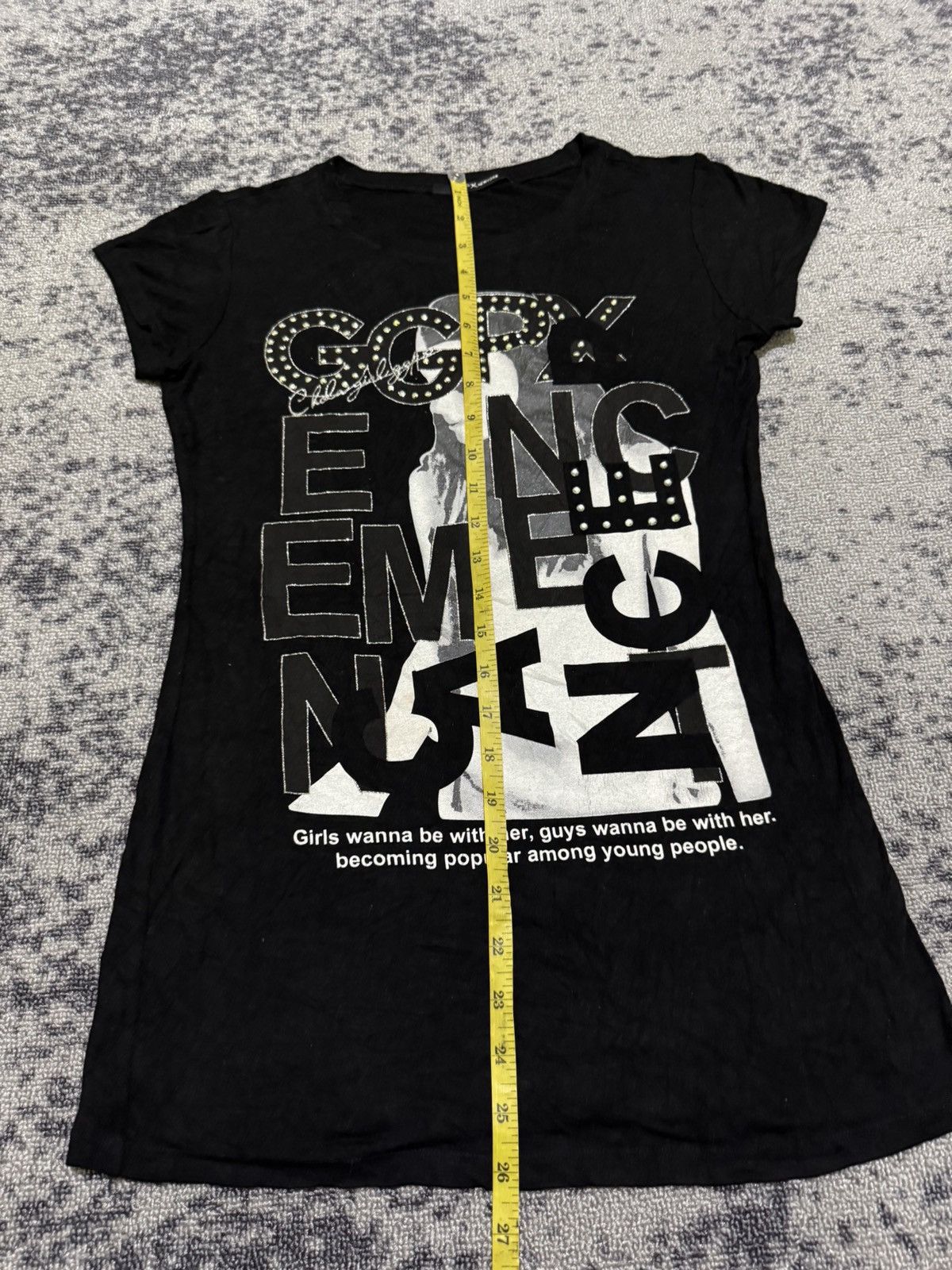 Hysteric Glamour Y2k Ggpx ifsixwasnine gothic tshirt Size M / US 6-8 / IT 42-44 - 6 Thumbnail