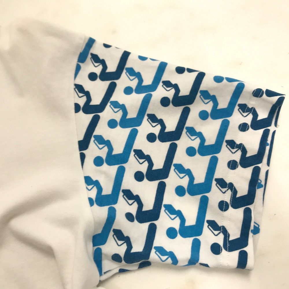 Comme des Garcons Short Sleeve Sleeve Switch Printed Tshirt White Size US S / EU 44-46 / 1 - 6 Thumbnail