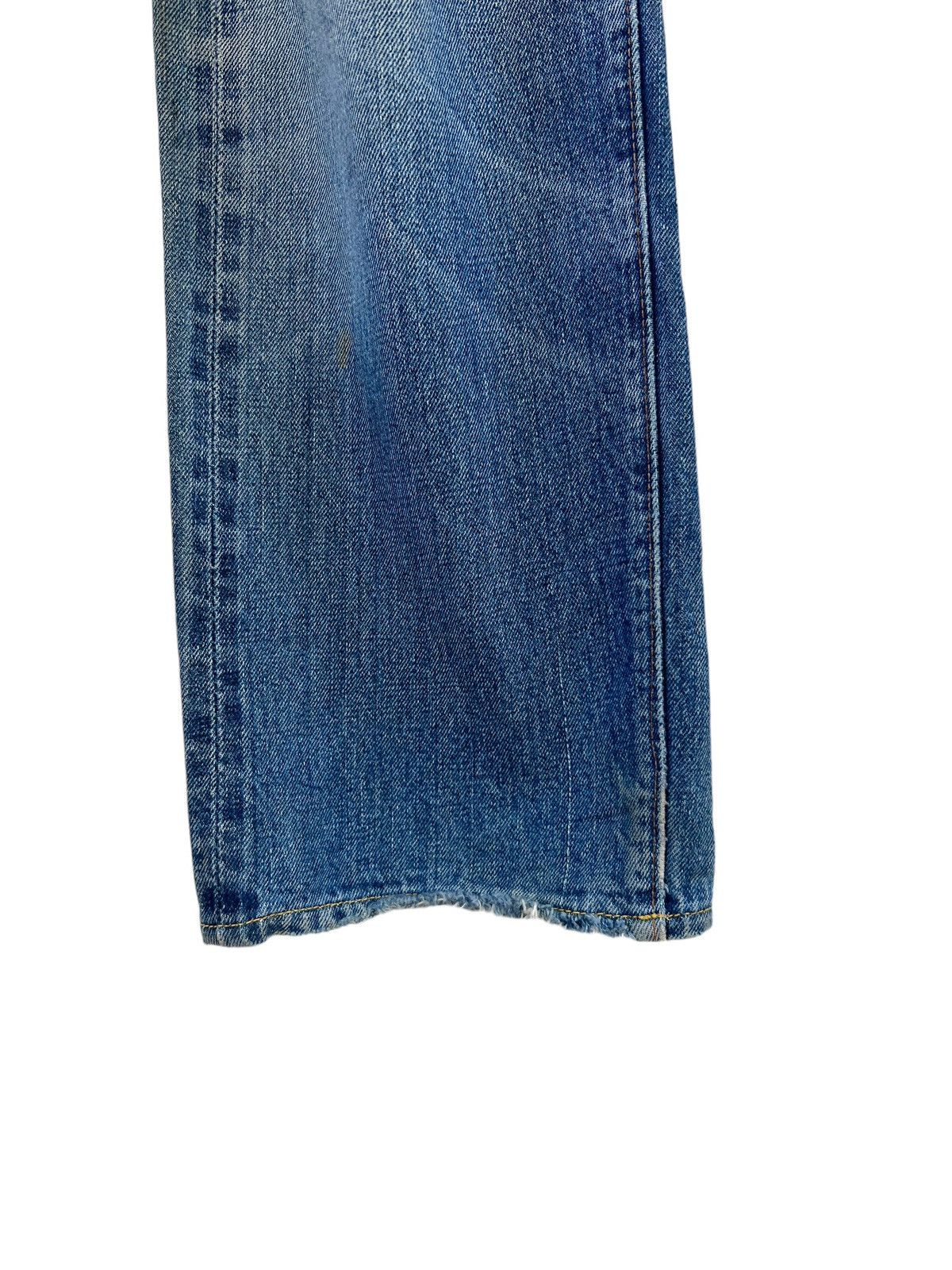 Levi's Trashed Vintage 70s Levi’s 501 Big E #6 Denim Redline Jeans Size US 30 / EU 46 - 9 Thumbnail