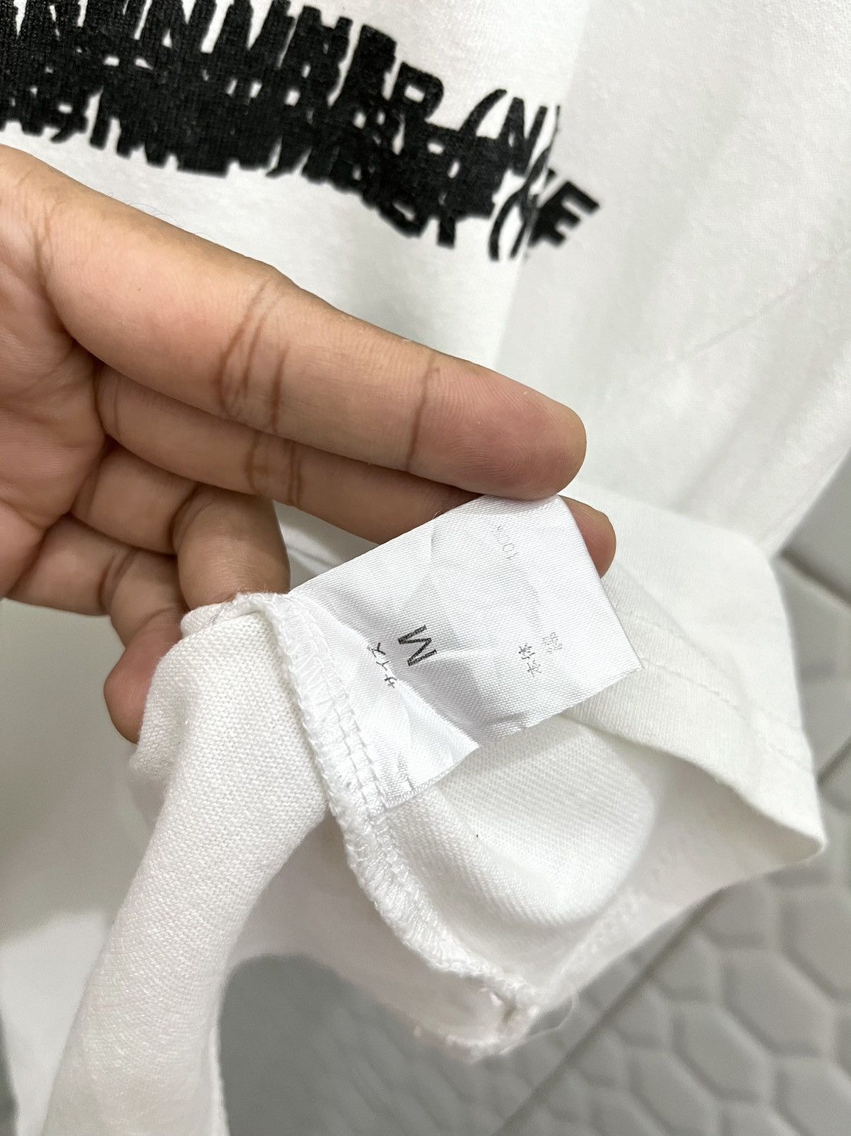 Number (N)ine Number (N)ine Scattered Logo Tee Size US M / EU 48-50 / 2 - 7 Thumbnail