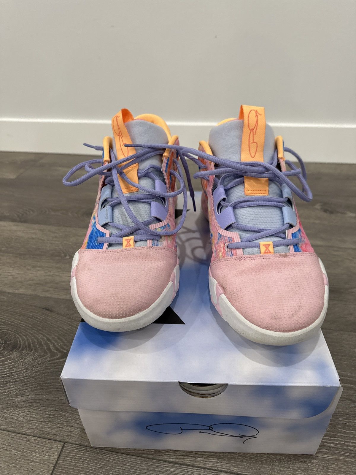 Nike Pg6 painted swoosh Size US 12 / EU 45 - 4 Thumbnail