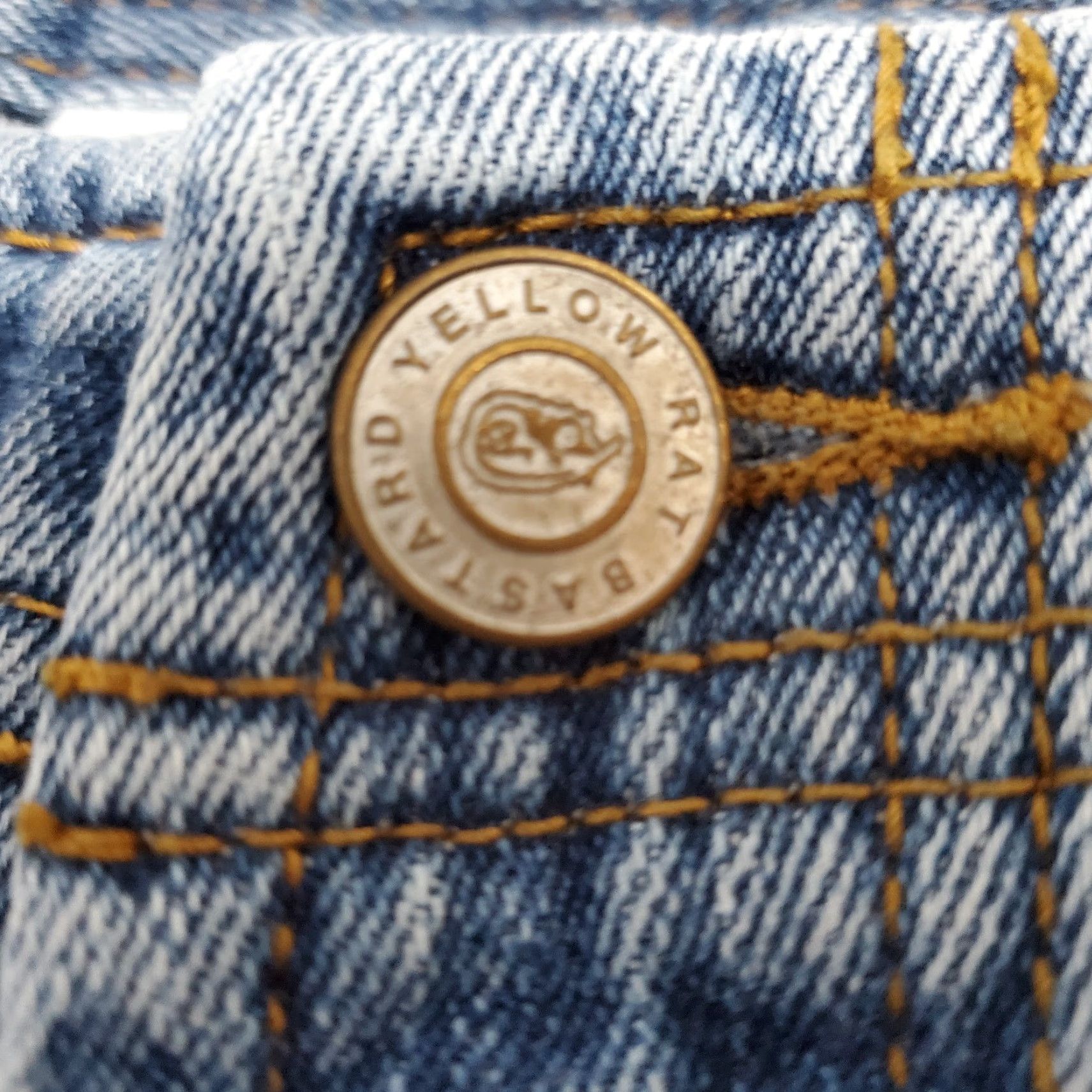 Vintage VINTAGE John Galt x Yellow Rat Bastard Jeans Women S 28x29 Blue Low Rise Ankle Slit Y2K 90s Grunge Retro Womens Size 28" / US 6 / IT 42 - 4 Thumbnail