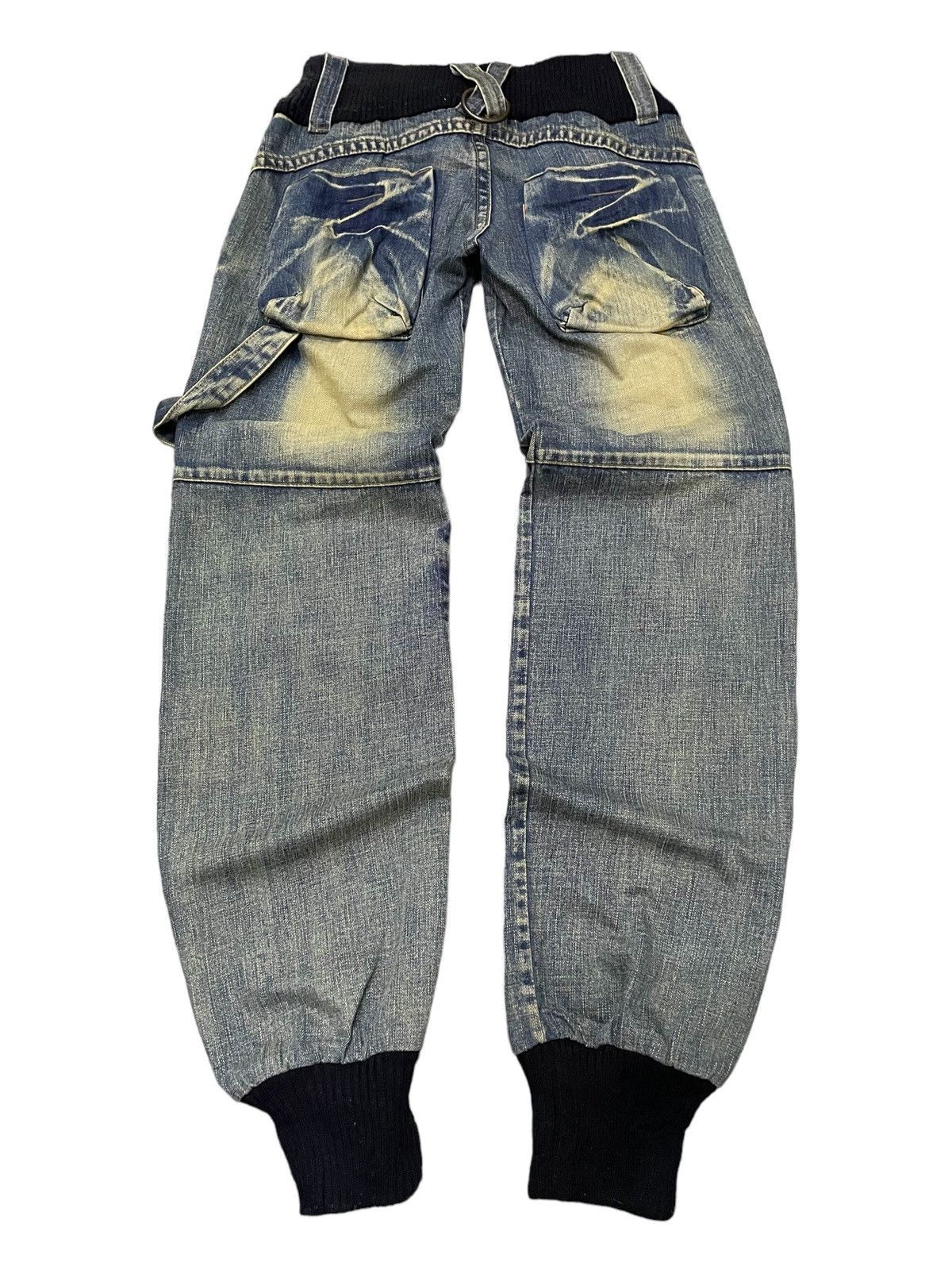 If Six Was Nine × Le Grande Bleu (L.G.B.) G.O.A LGB Junyawatanabe Style Tornado Carpenter Mud Jeans Size US 30 / EU 46 - 2 Thumbnail