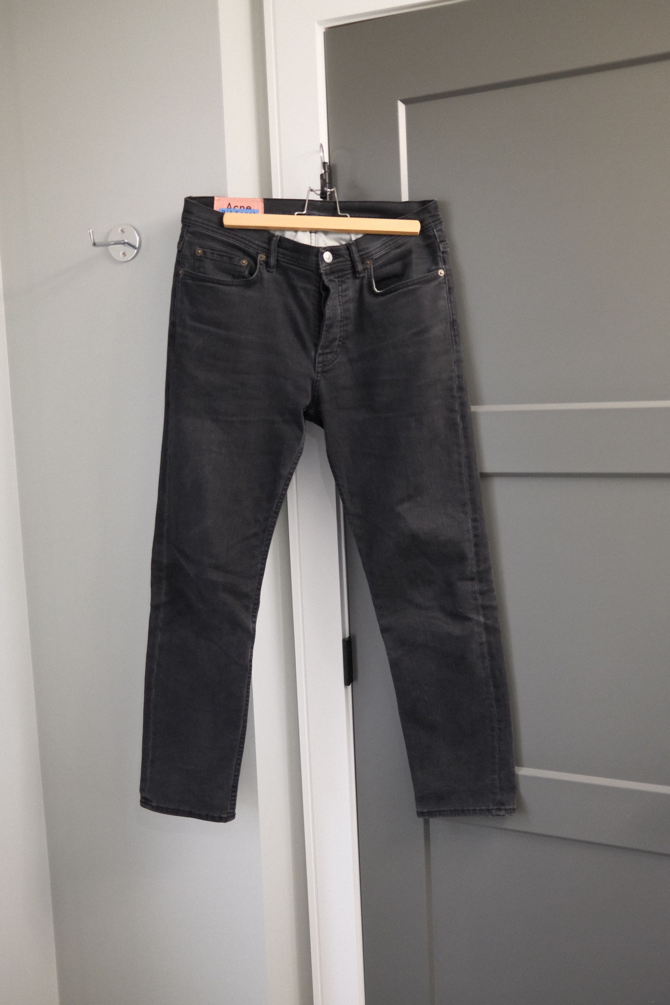 Acne Studios River Used Black Size US 30 / EU 46 - 1 Thumbnail