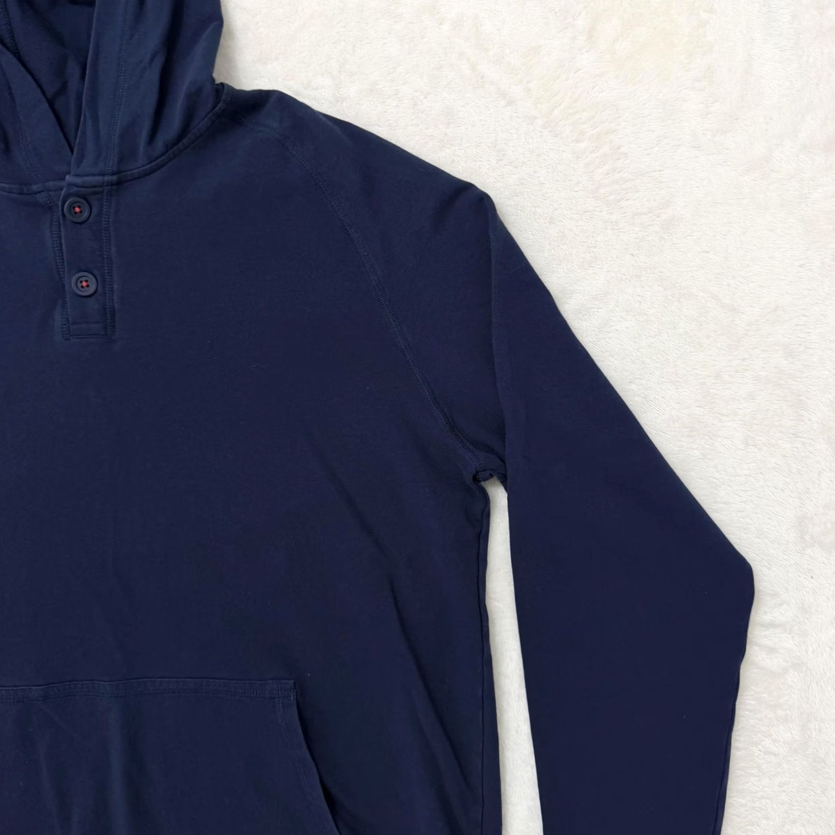 Rhone Rhone Hoodie Mens Large Blue Knit Henley - Casual Size US L / EU 52-54 / 3 - 3 Thumbnail