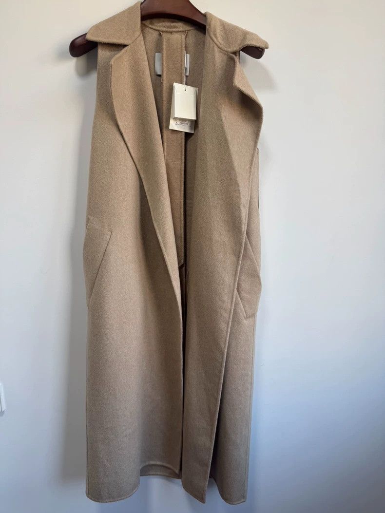 Max Mara Max Mara Solid Long Sleeve Long Large Size L / US 10 / IT 46 - 5 Thumbnail