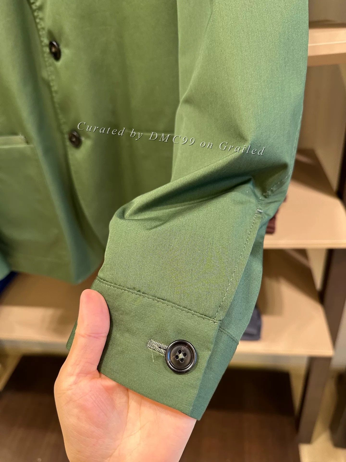Ermenegildo Zegna Zegna Thin Green Men's Blazer Jacket Size US M / EU 48-50 / 2 - 4 Thumbnail