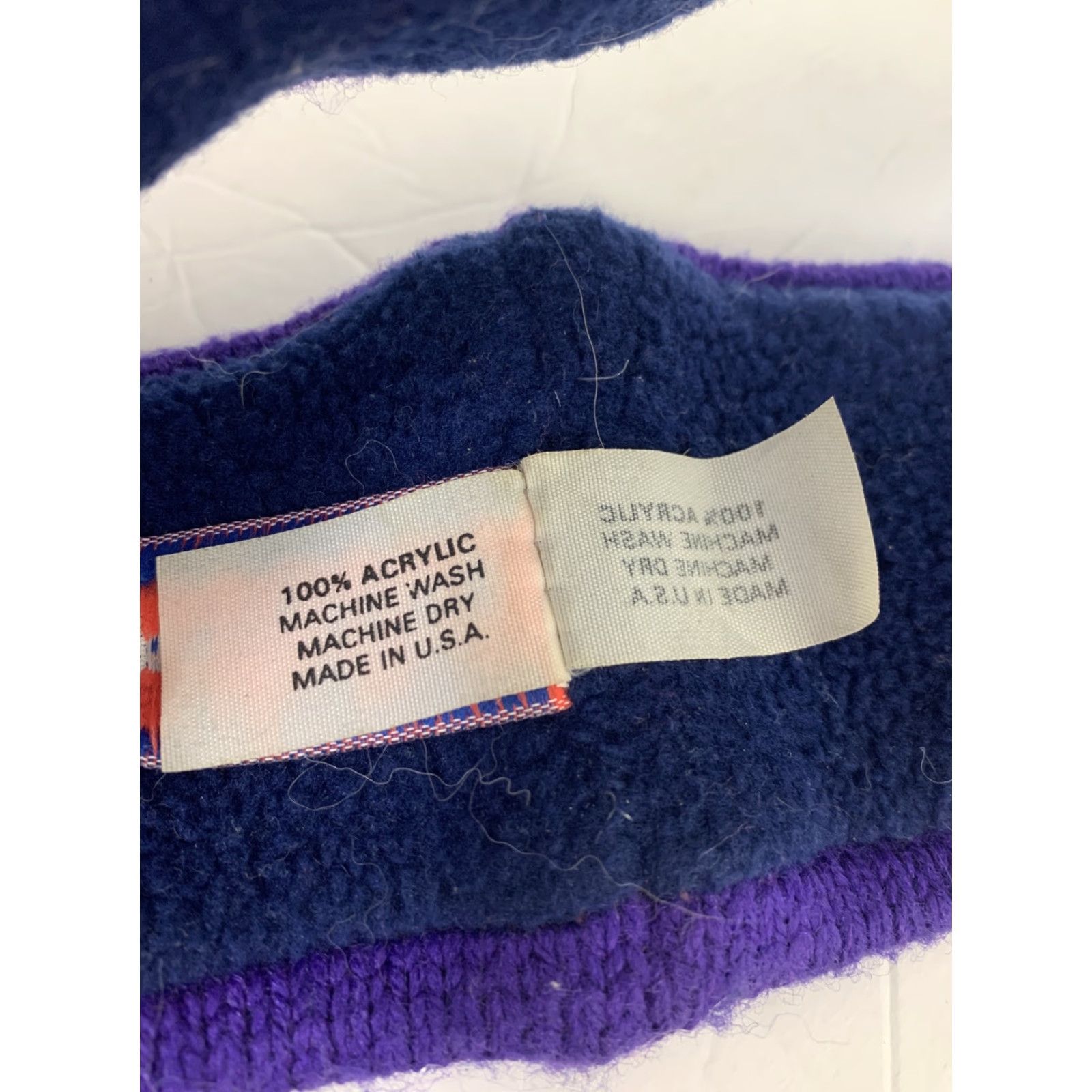 Vintage VINTAGE HEAD Headband Womens One Size Green Blue Purple fleece lined Ski Band Hat Size ONE SIZE - 5 Thumbnail