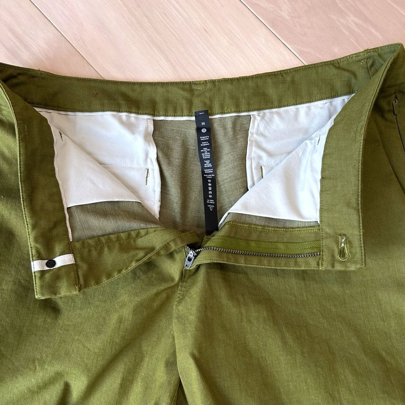 Lululemon Lululemon Commission Classic-Fit Short Oxford 9" Inseam Men’s 36 Size US 36 / EU 52 - 3 Thumbnail