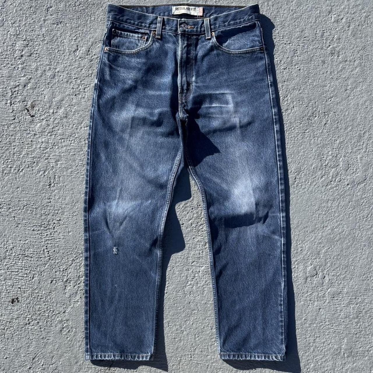 Levi's Early 2000s Levi's 505 Regular Fit Blue Jeans Size US 34 / EU 50 - 1 Thumbnail