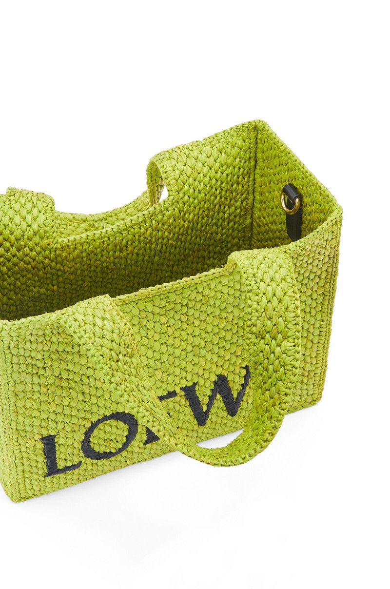 Loewe o1in1g0426 Size: OS / Small Font Tote Bag in Meadow Green Size ONE SIZE - 6 Thumbnail