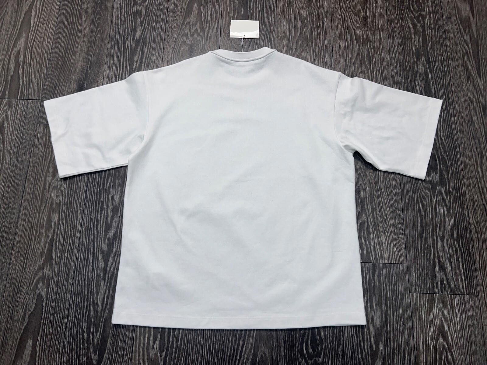 Alexander Wang NWT Unisex Mens WomensDome Logo Tee Oversize T Shirt White L Size US L / EU 52-54 / 3 - 12 Thumbnail