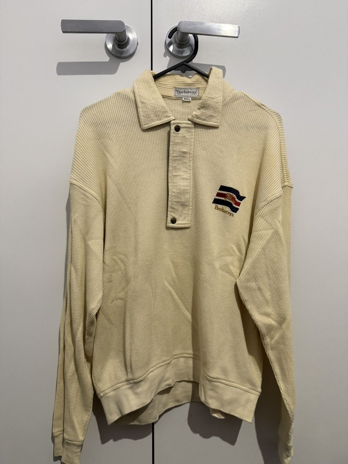 Burberry Burberry Vintage Zipper Sweater Size US S / EU 44-46 / 1 - 1 Thumbnail