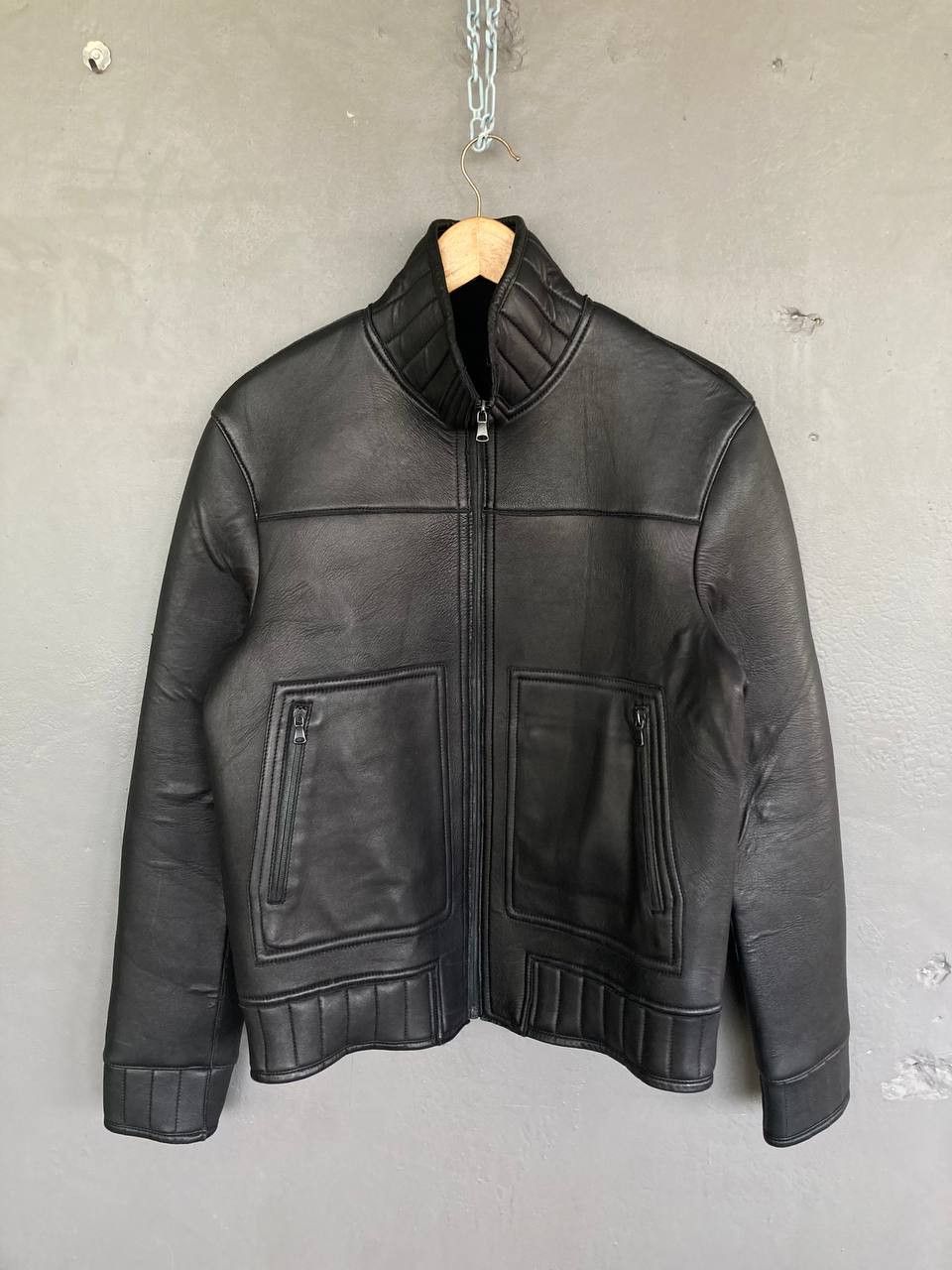 Neil Barrett Leather Motorcycle Jacket