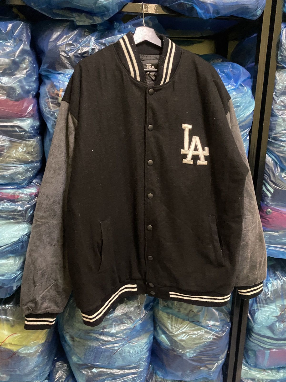 Other VINTAGE Y2K LA G WEAR VARSITY JACKET Size US XXL / EU 58 / 5 - 3 Thumbnail