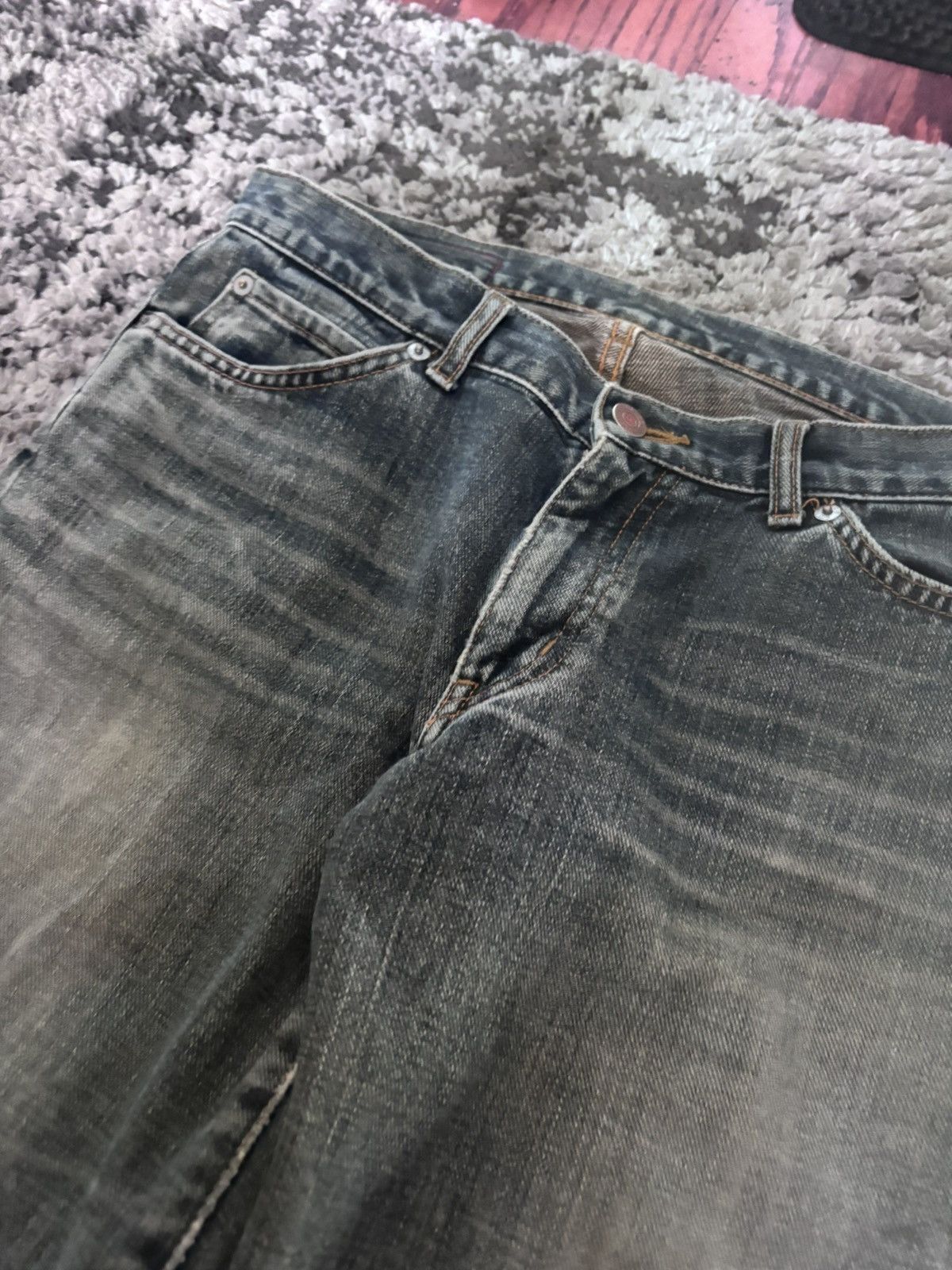 Tornado Mart Japanese Brand Bootcut Jeans Size US 31 - 3 Thumbnail