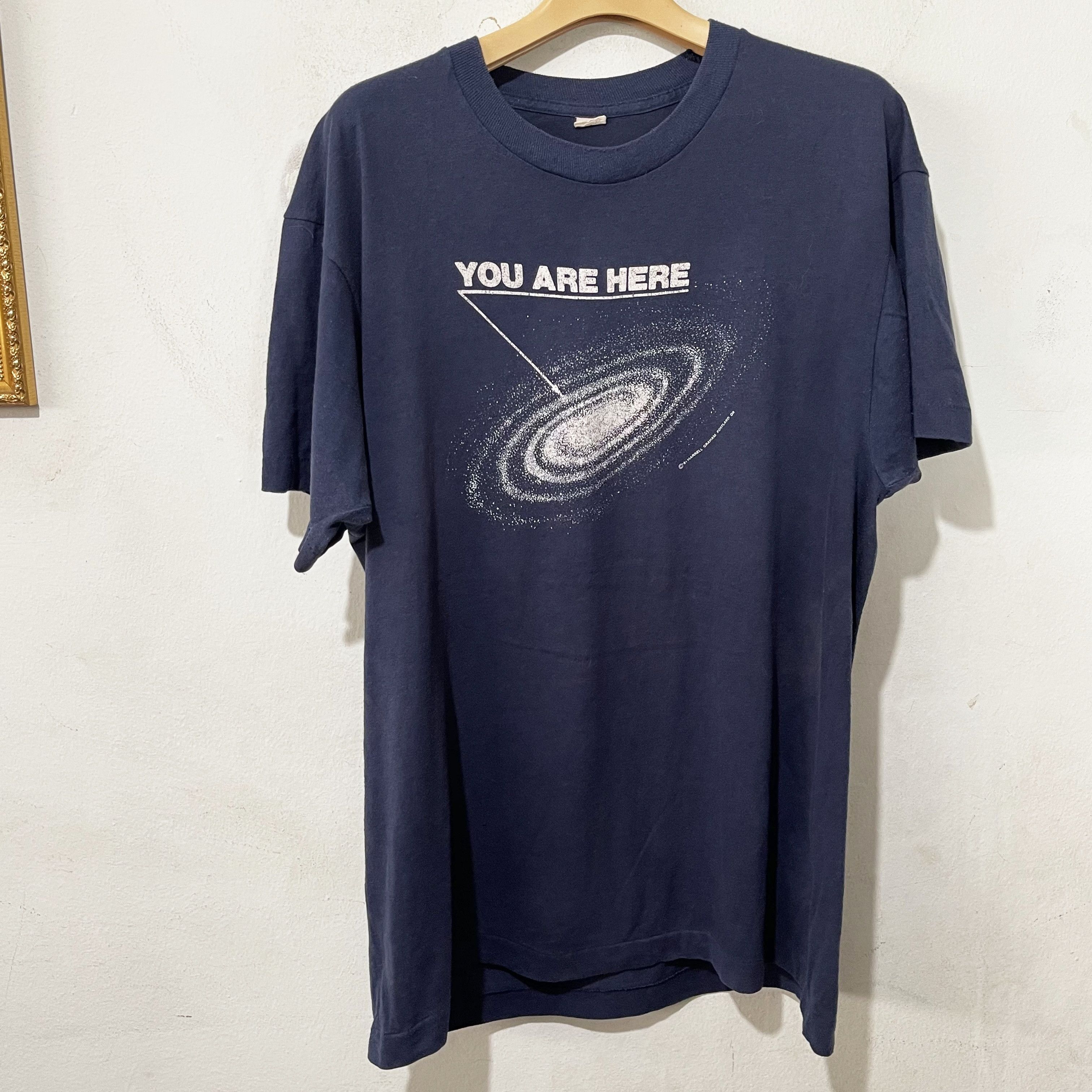 Vintage 90s “You Are Here” Milky Way Galaxy T-Shirt