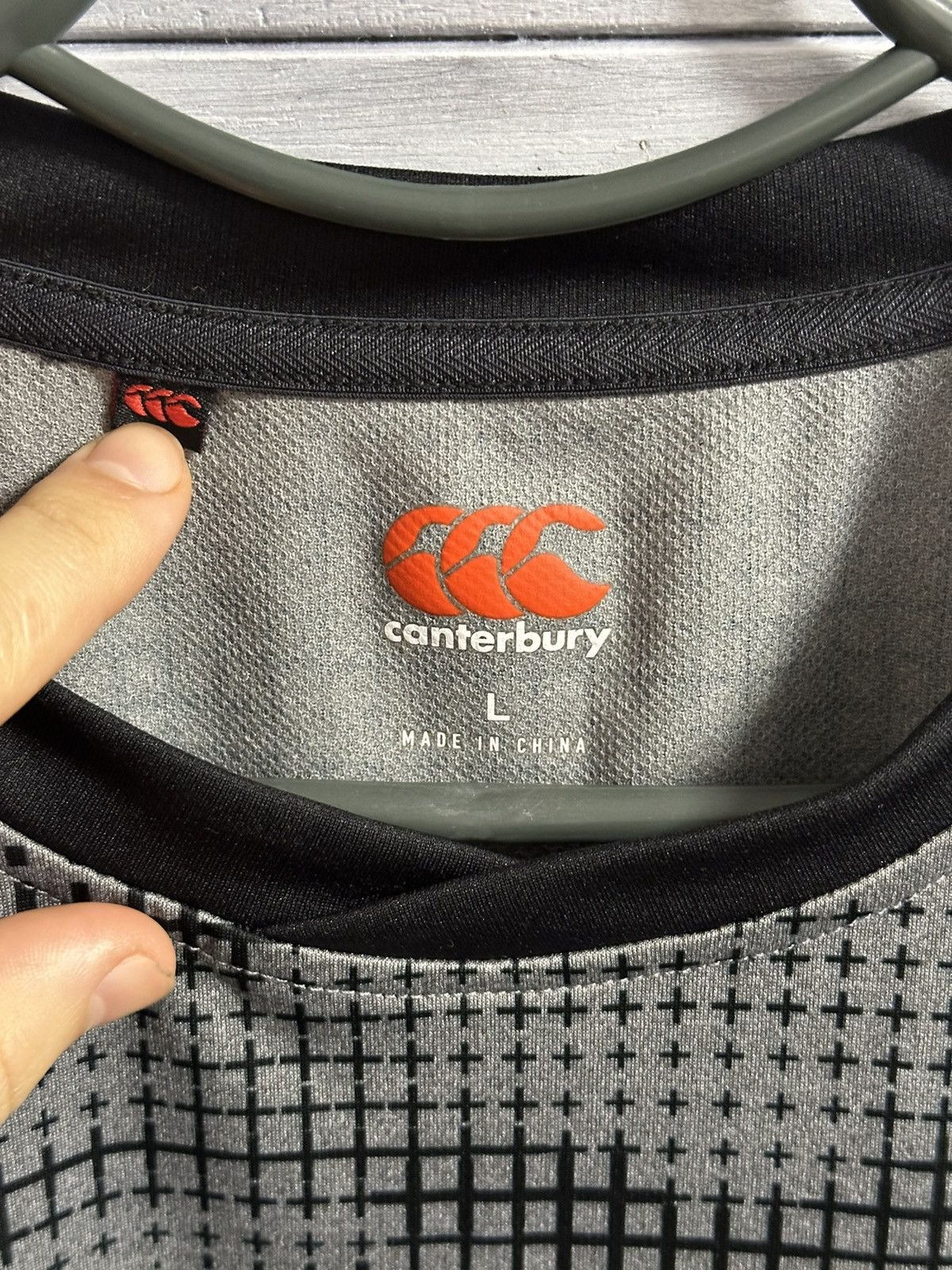 Canterbury of New Zealand Rare Vintage Soccer Jersey Canterbury England Football Size US L / EU 52-54 / 3 - 9 Thumbnail