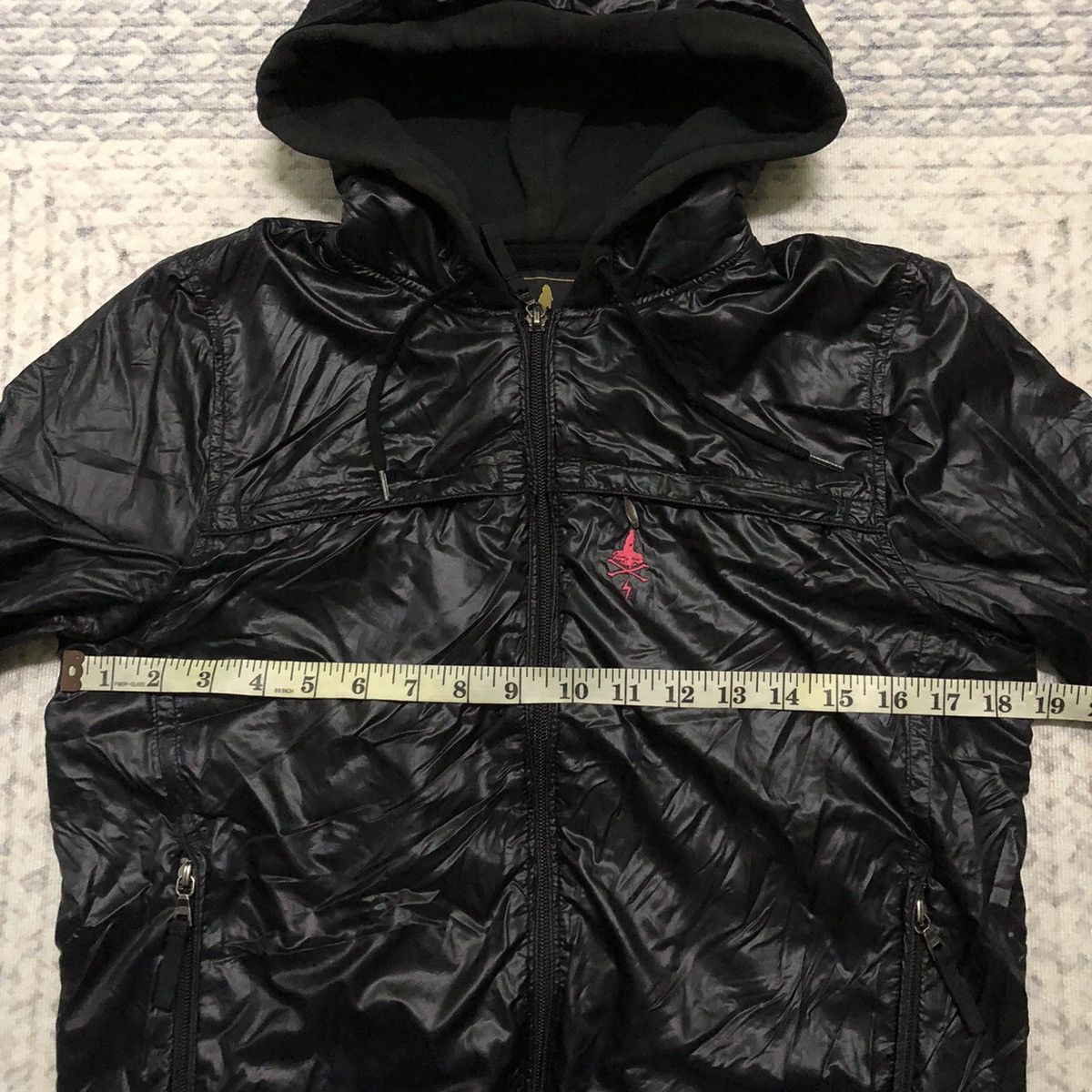 Hysteric Glamour × If Six Was Nine × Japanese Brand Rare Distressed Hysteric Glamour Skull Logo Light Jacket Size US XXS / EU 40 - 16 Thumbnail