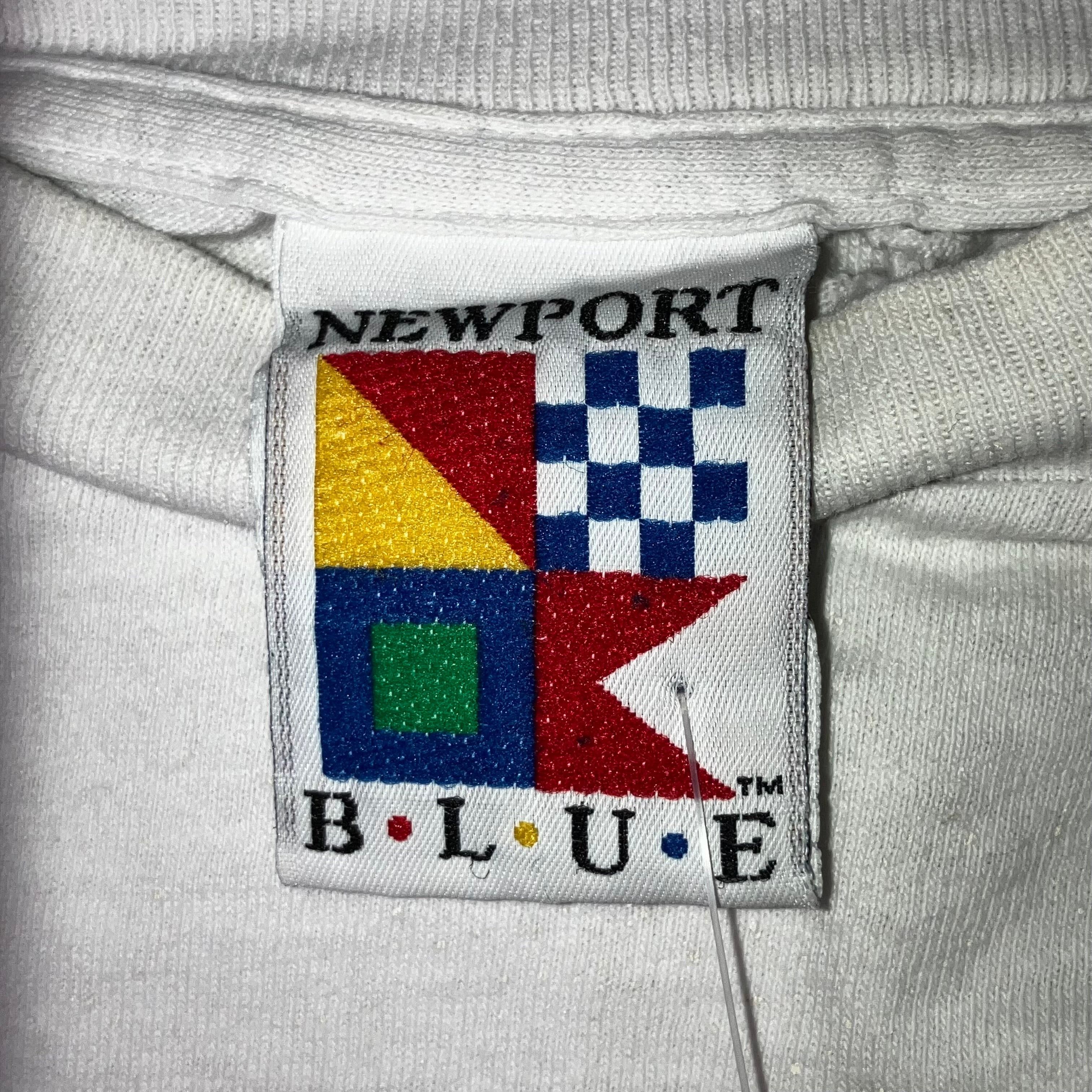 Vintage Vintage 90s 1991 Newport Blues Art Tee Size XL Size US XL / EU 56 / 4 - 7 Thumbnail