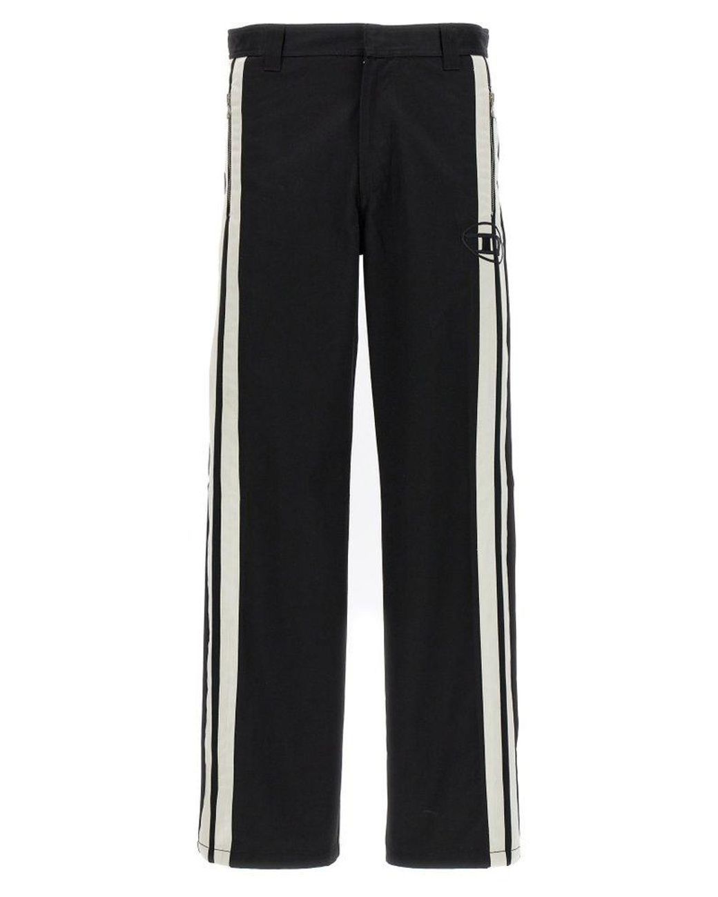 Diesel !DS! SS23 Diesel P-Beck White Black Casual Pants Size US 32 / EU 48 - 6 Thumbnail