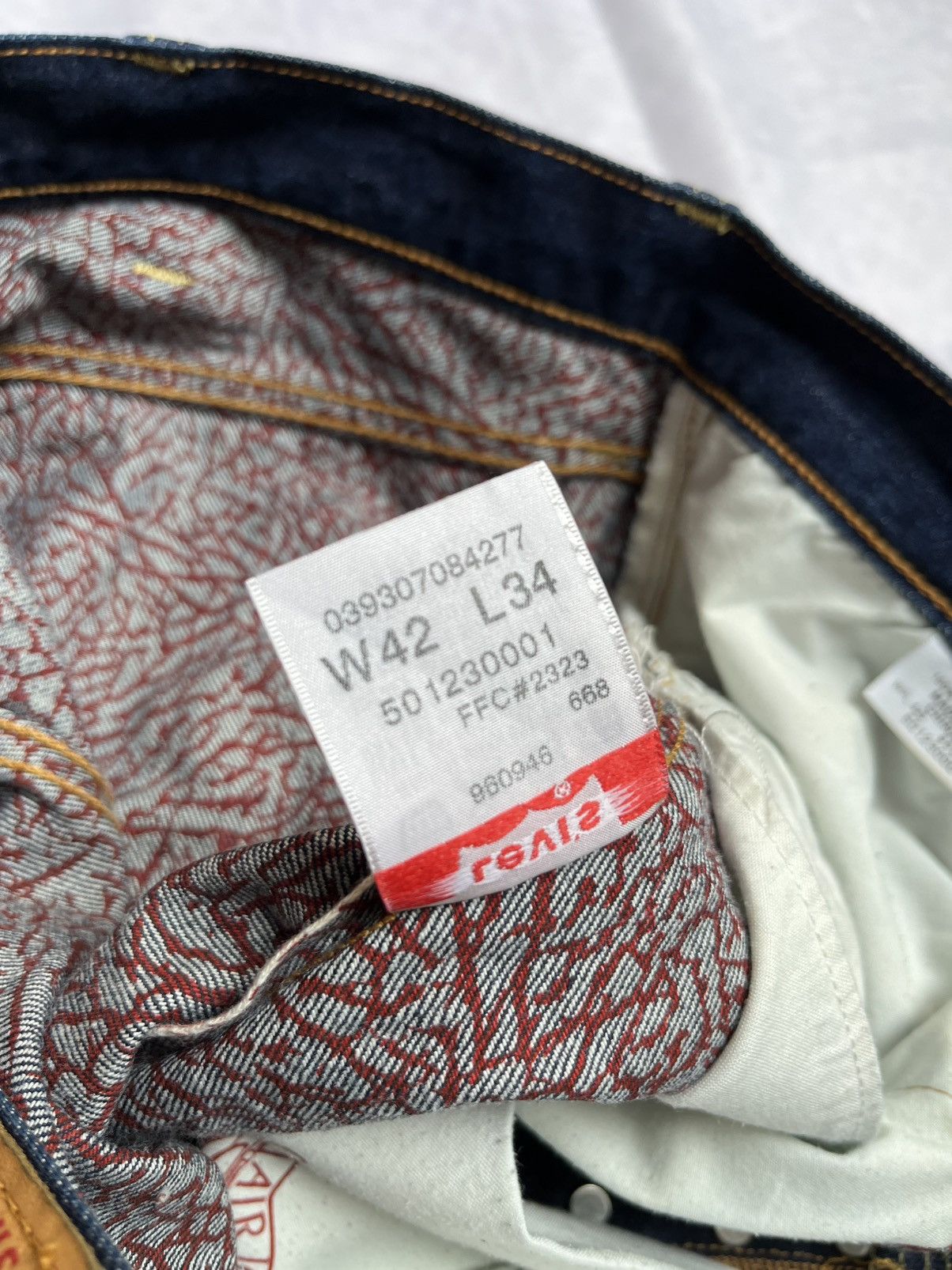 Jordan Brand × Levi's rare levi’s x jordan jeans Size US 40 / EU 56 - 12 Thumbnail