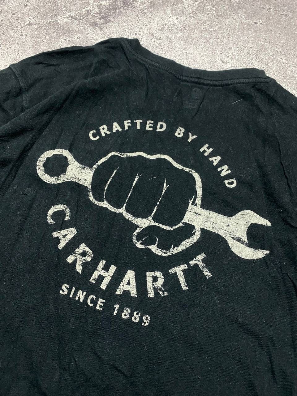 Carhartt Wip × Vintage Carhartt WIP T-Shirt Pocket Print Big Logo Size US L / EU 52-54 / 3 - 12 Thumbnail