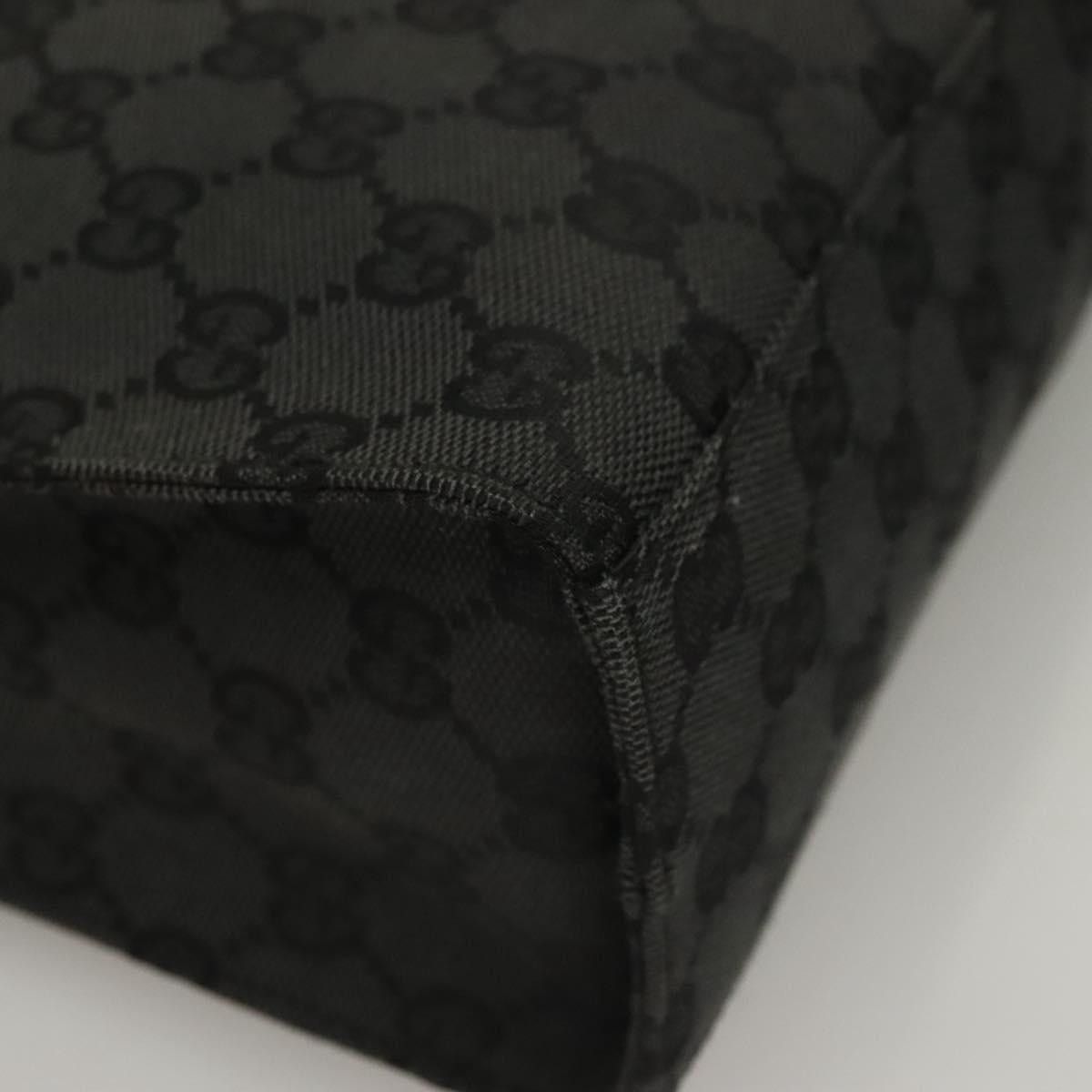 Gucci GUCCI GG Canvas Jackie Shoulder Bag Black Silver 001 3355 Size ONE SIZE - 10 Thumbnail