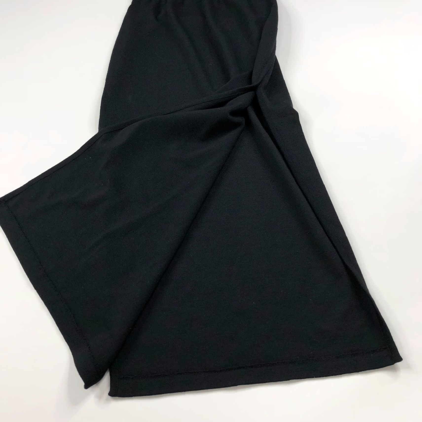 Vintage Andrea Jovine Skirt Maxi Wool 100% Black M Adult Womens Long Cotton? Size 32" / US 10 / IT 46 - 4 Thumbnail