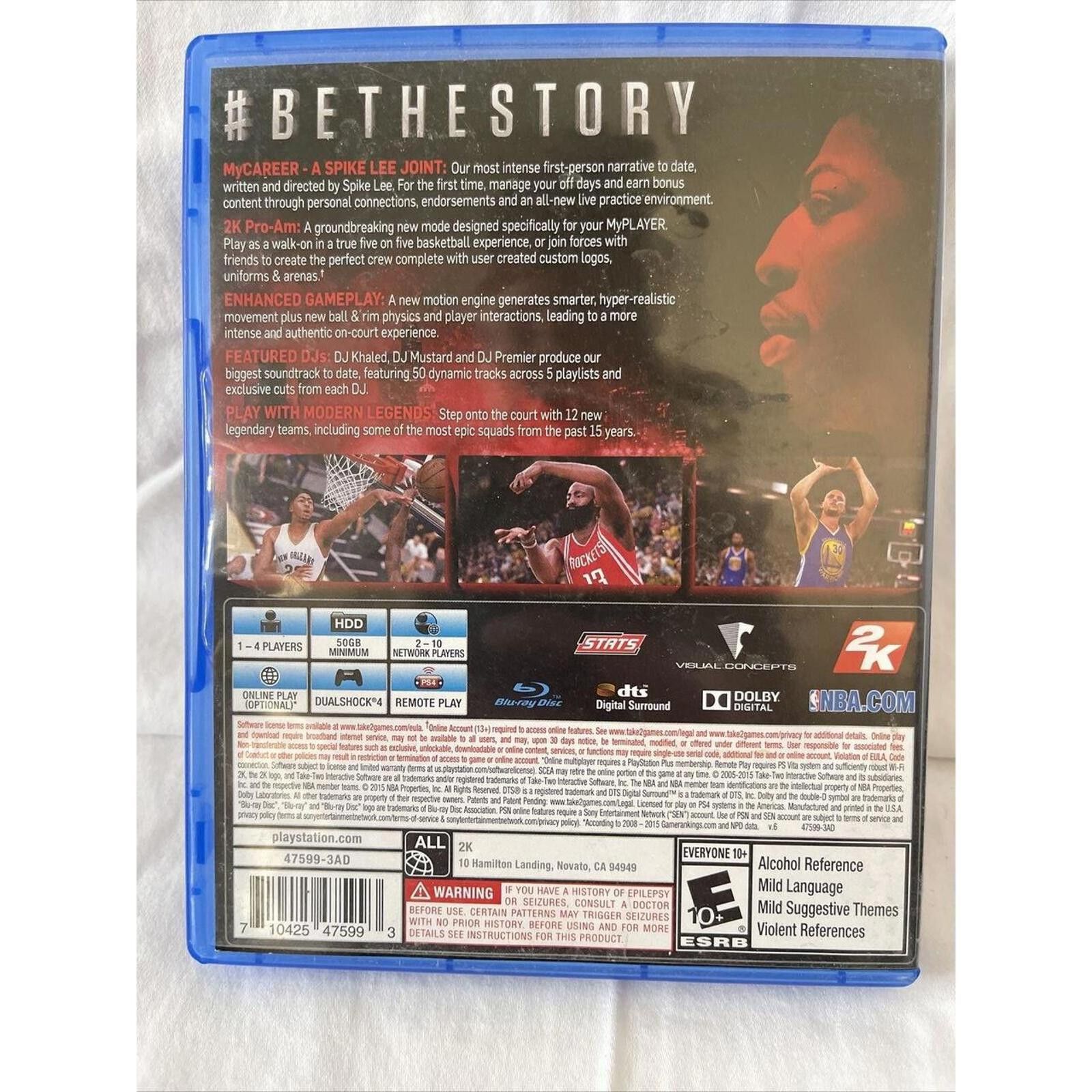 Designer NBA 2K16 - PlayStation 4 - Spike Lee Joint Size ONE SIZE - 2 Thumbnail