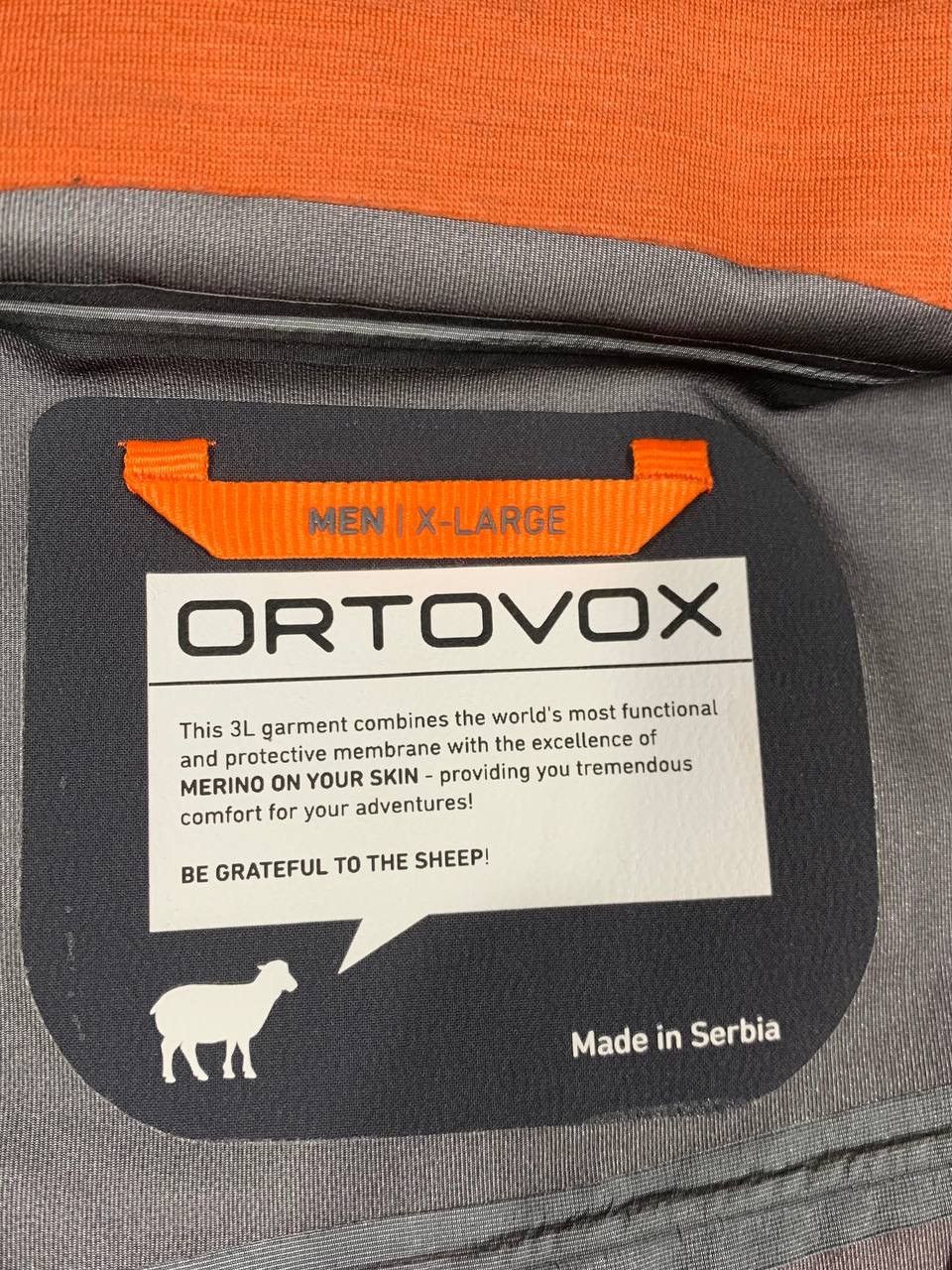 ORTOVOX Ortovox Westalpen 3L Mens Outdoor Jacket Gorpcore Size US XL / EU 56 / 4 - 12 Thumbnail