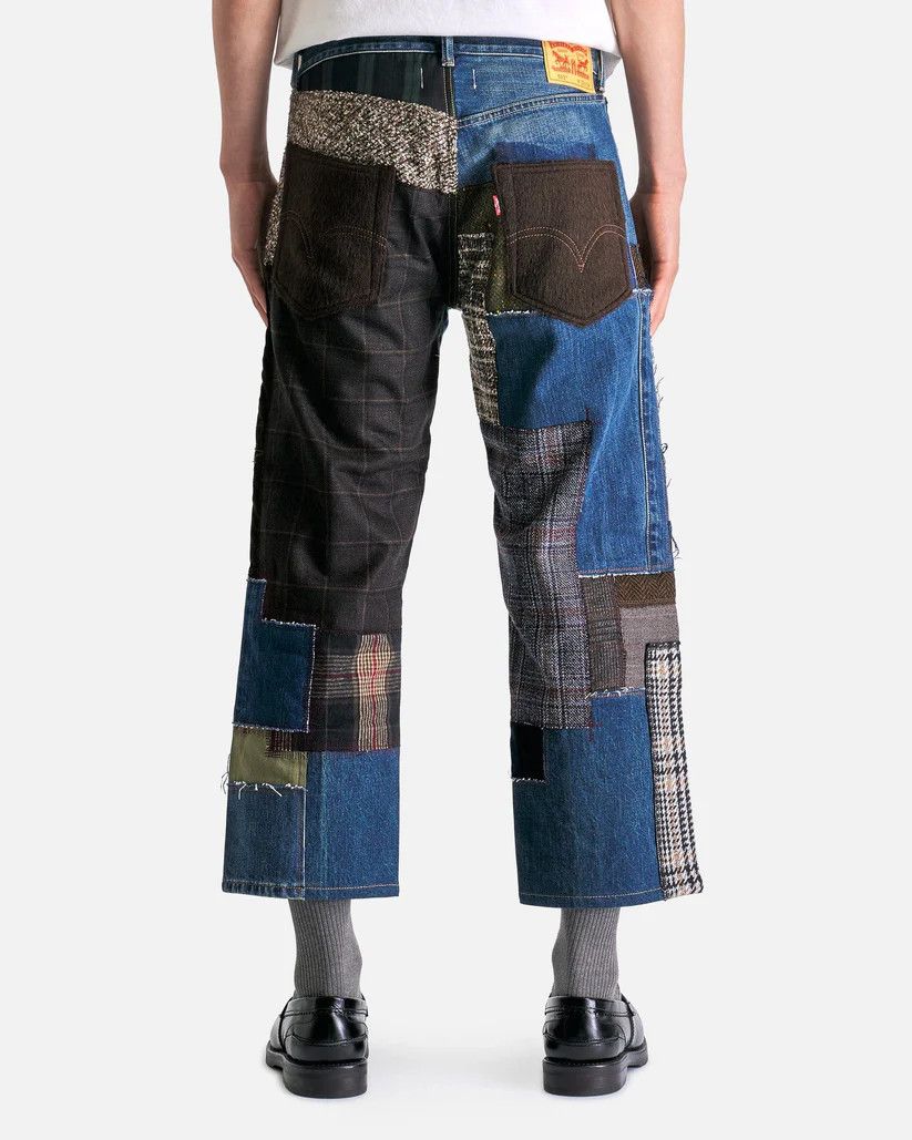 Junya Watanabe o1s1v1r1oon0925 Customized Cotton Denim Levi's in Multicolor Size US 34 / EU 50 - 3 Thumbnail