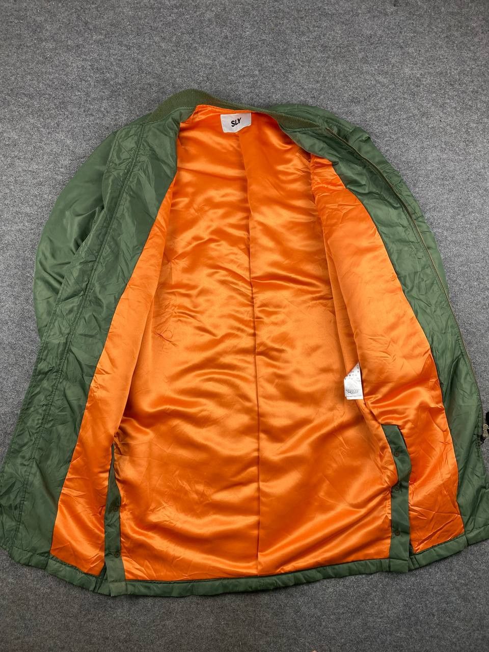Japanese Brand sly japanese brand long bomber jacket very nice design Size US L / EU 52-54 / 3 - 7 Thumbnail