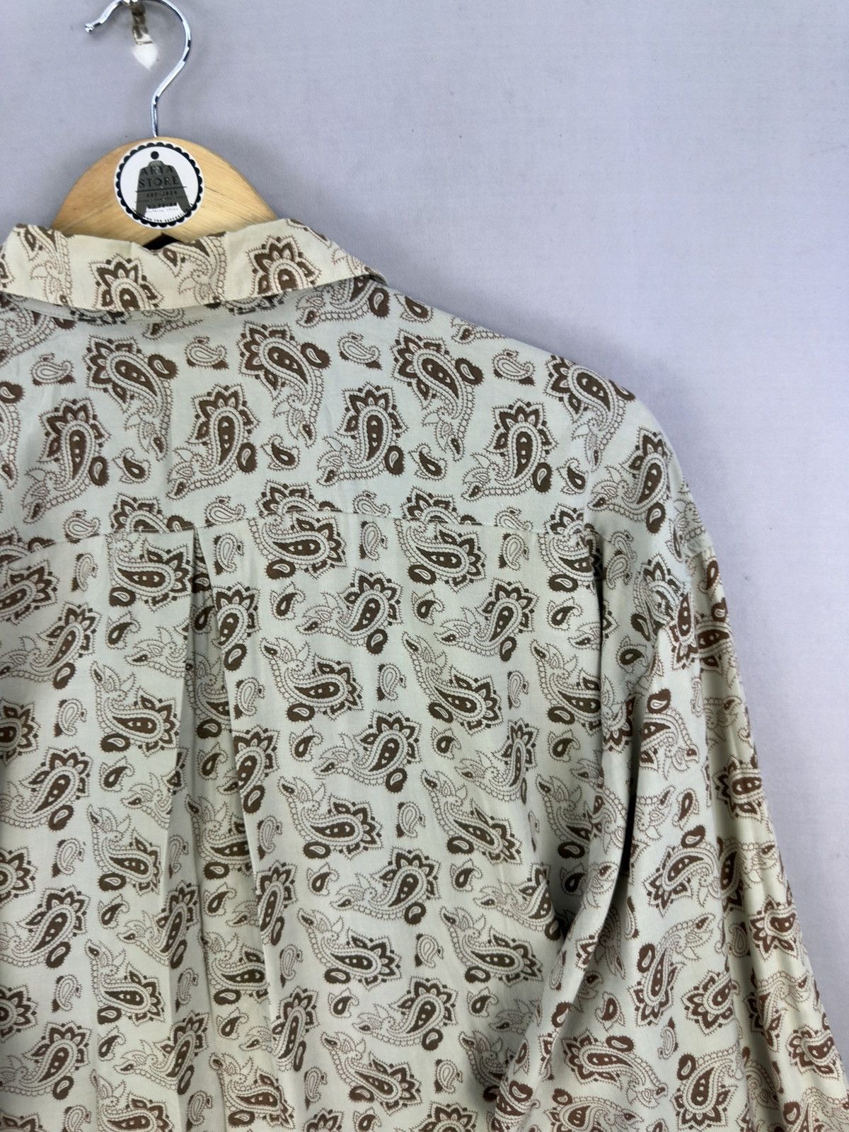 Japanese Brand Vittorio Carini Barassi Rayon Shirt Size US XL / EU 56 / 4 - 5 Thumbnail
