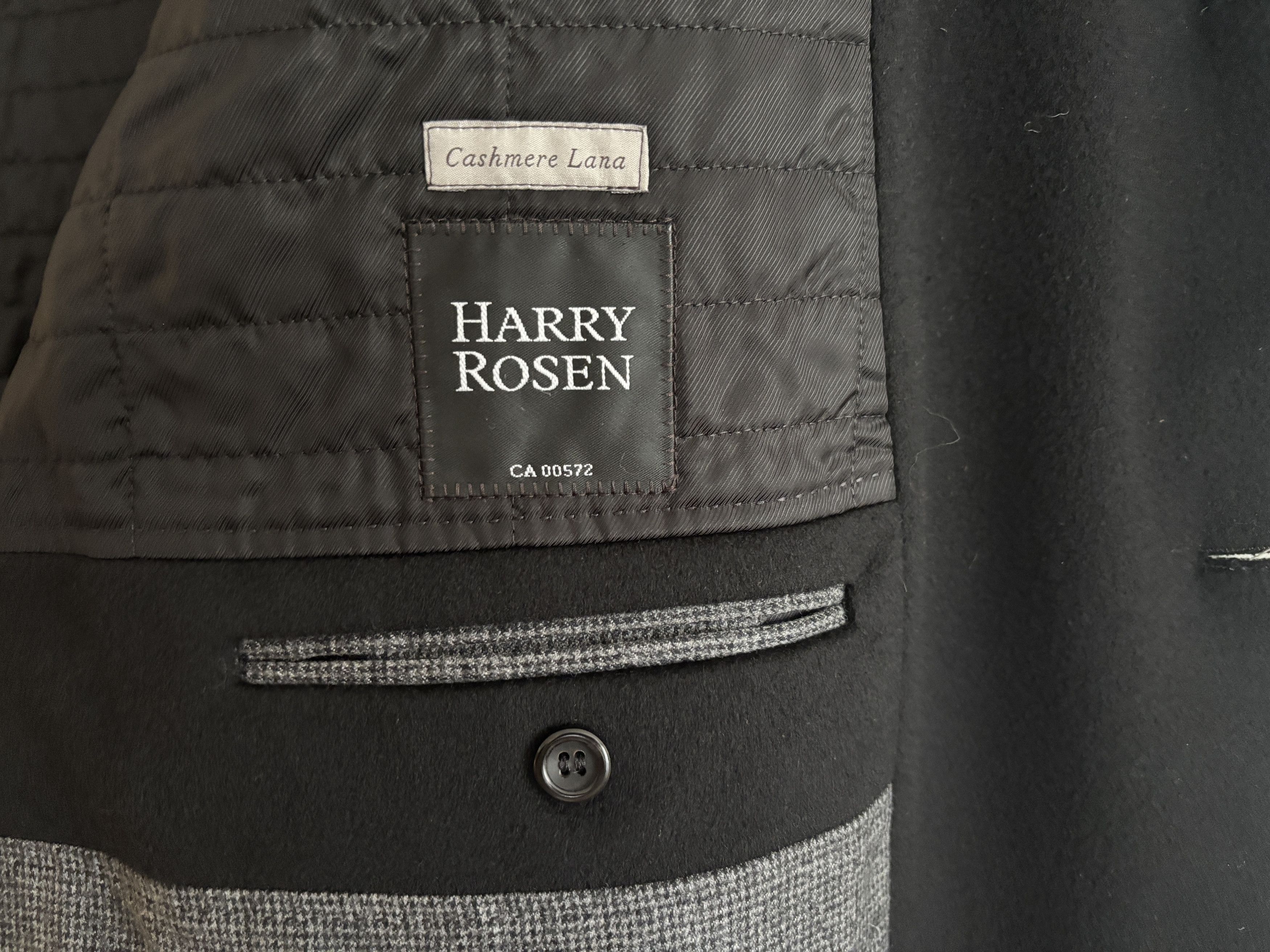 Canali $2100 Harry Rosen Wool Cashmere Overcoat US 44-46 -L- XL Size US XL / EU 56 / 4 - 8 Thumbnail